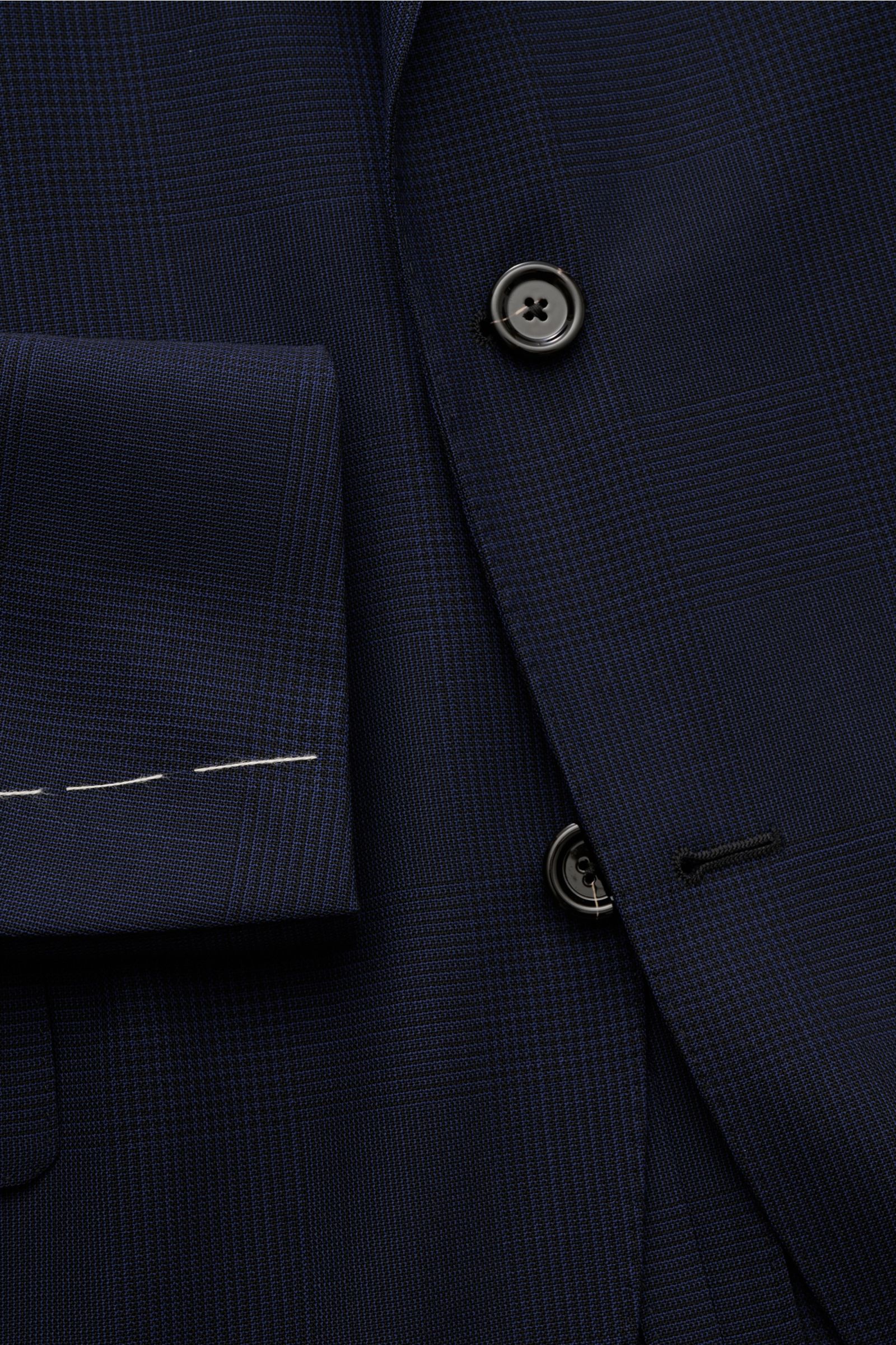 Lardini Anzug navy kariert