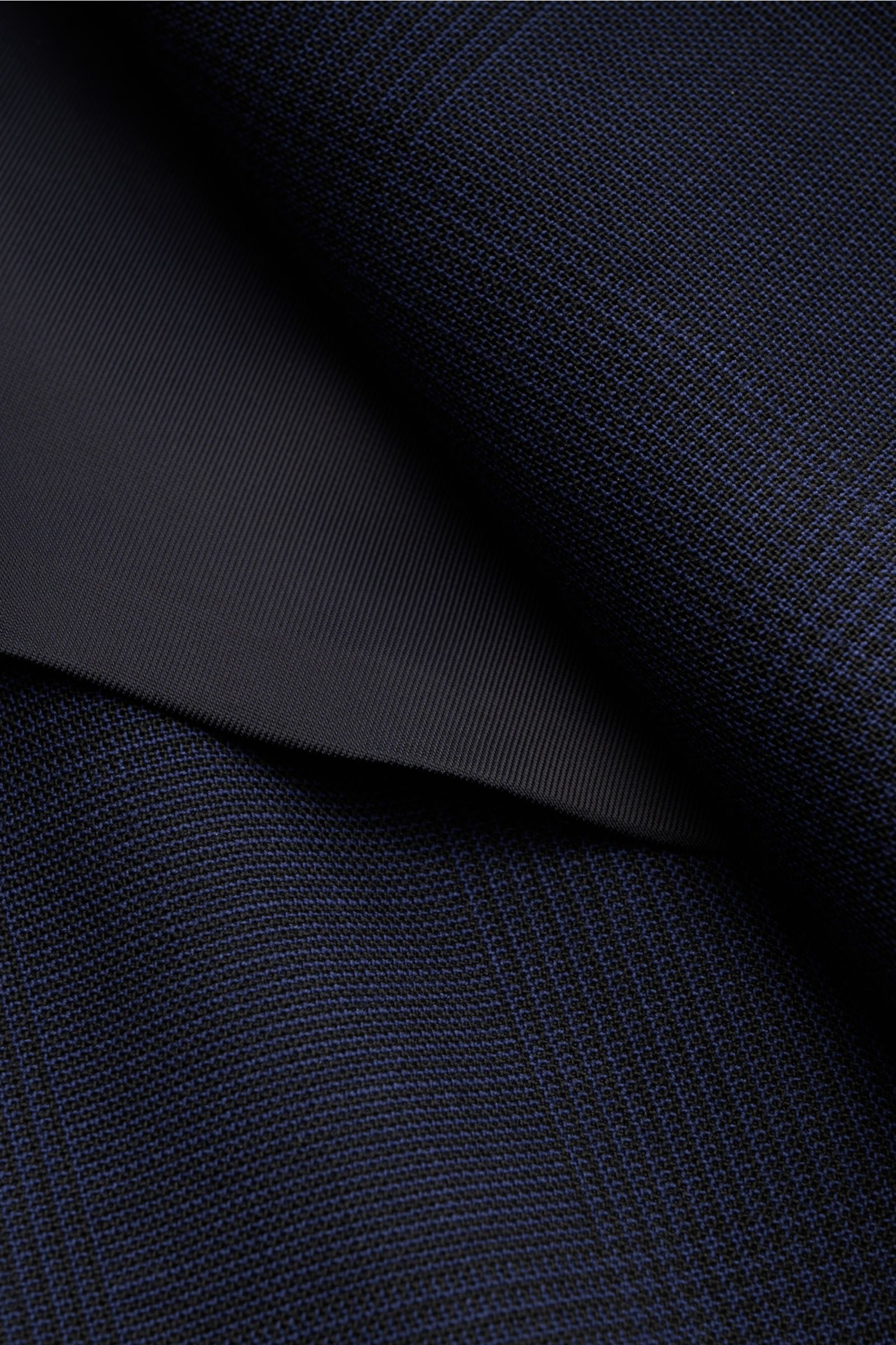 Lardini Anzug navy kariert