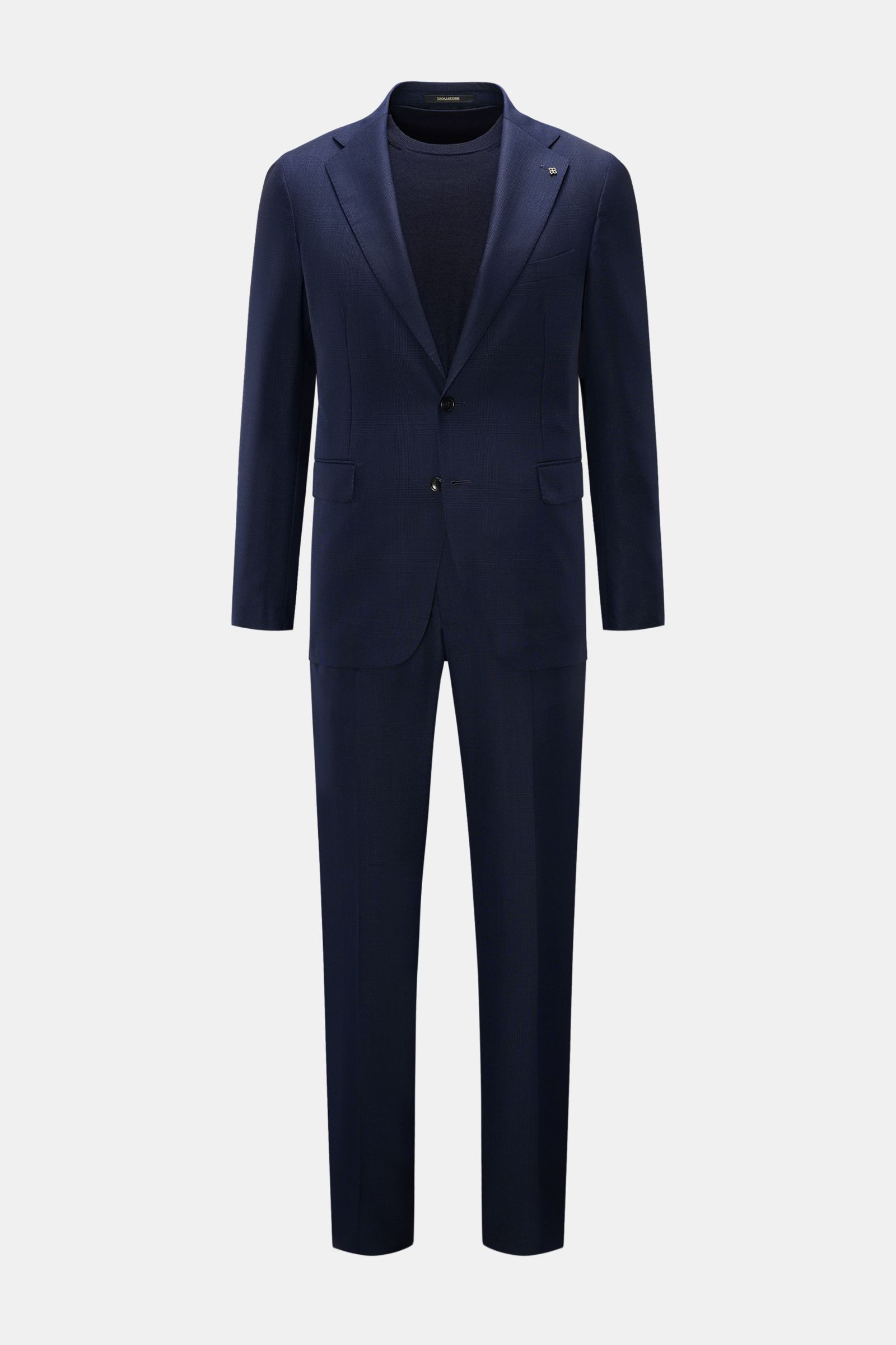 Tagliatore Suit navy checked
