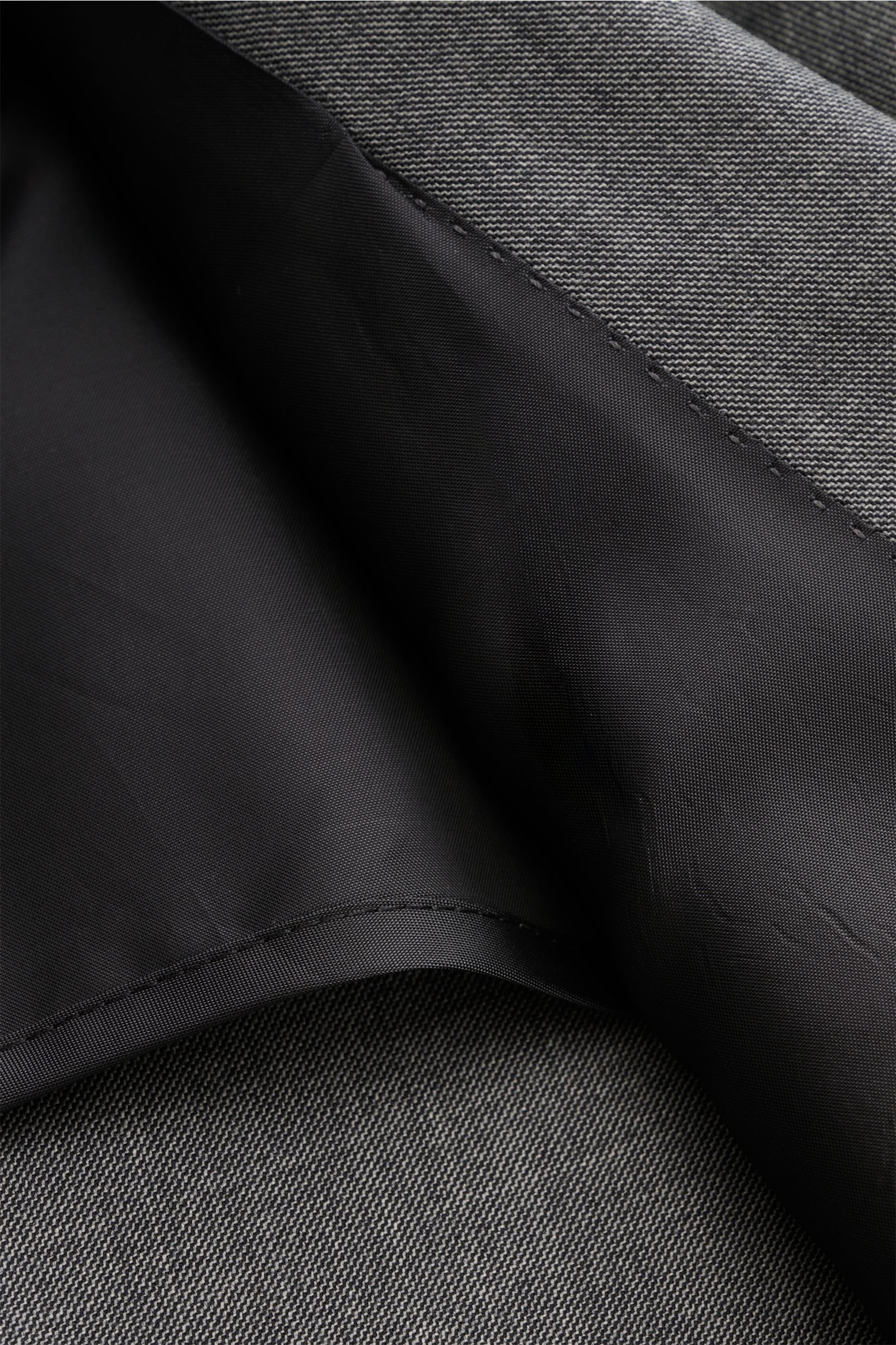 Tagliatore Anzug 'Vesuvio' dunkelgrau meliert