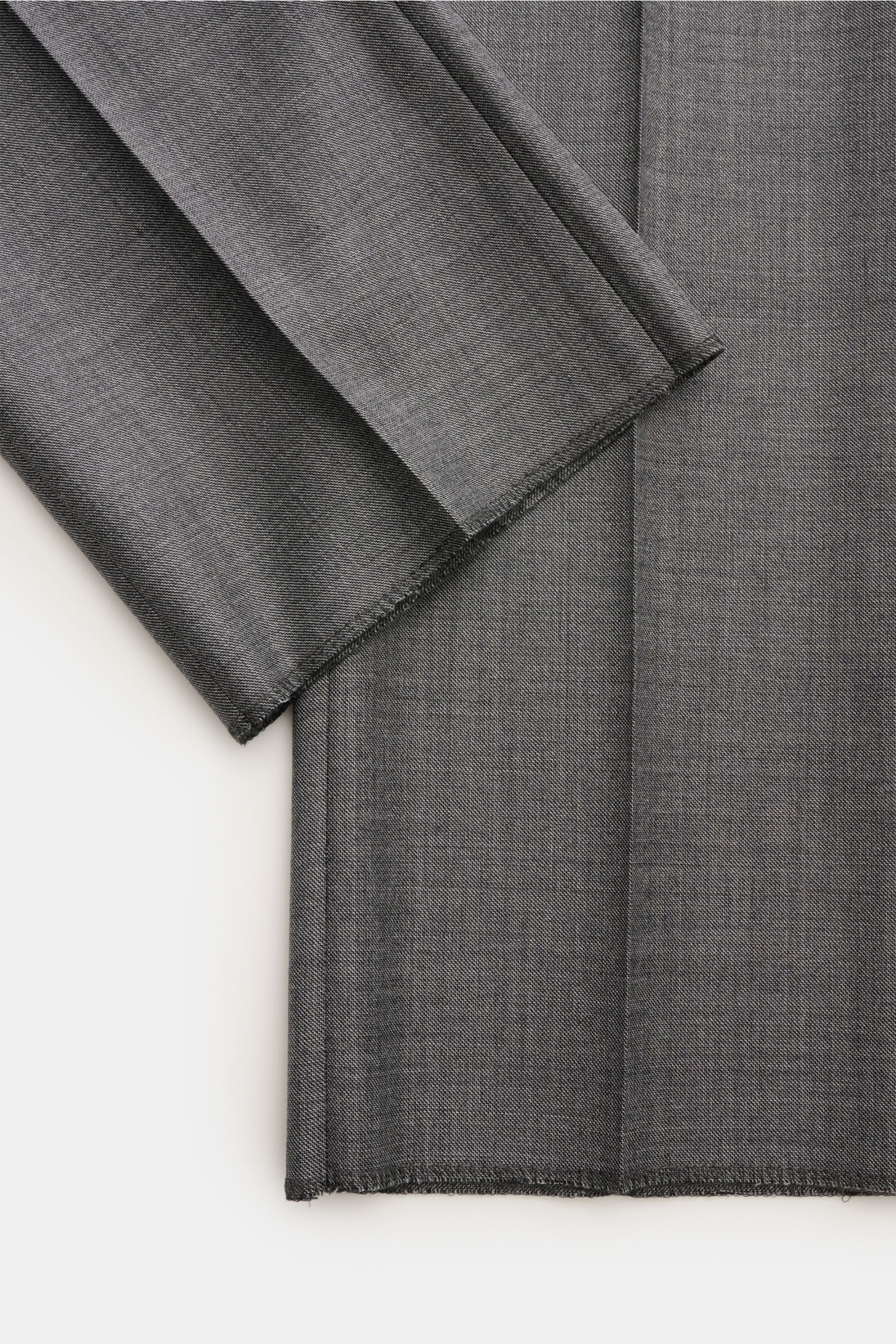 Tagliatore Anzug 'Vesuvio' dunkelgrau meliert