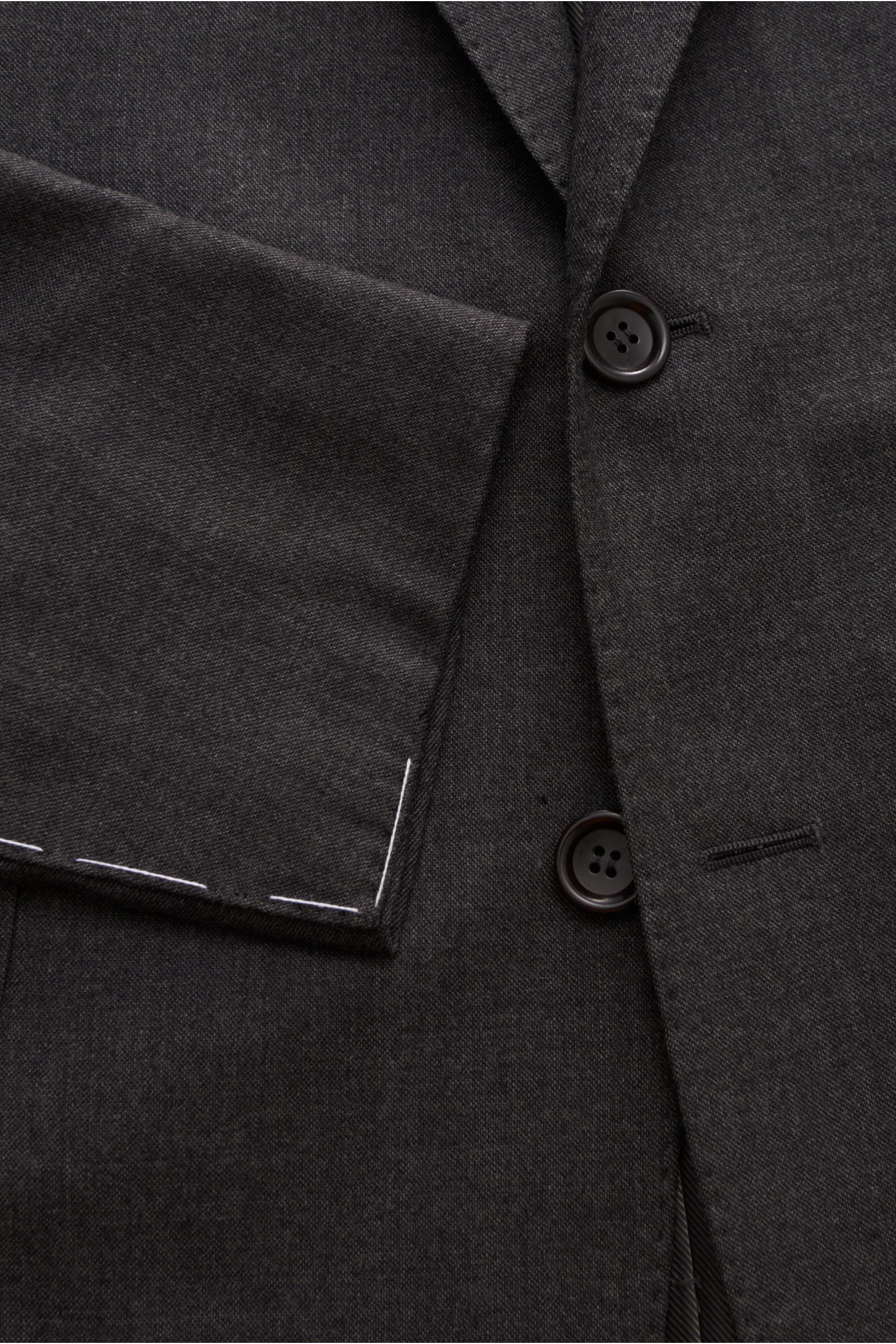 Stile Latino Anzug 'Vincenzo' dunkelgrau meliert