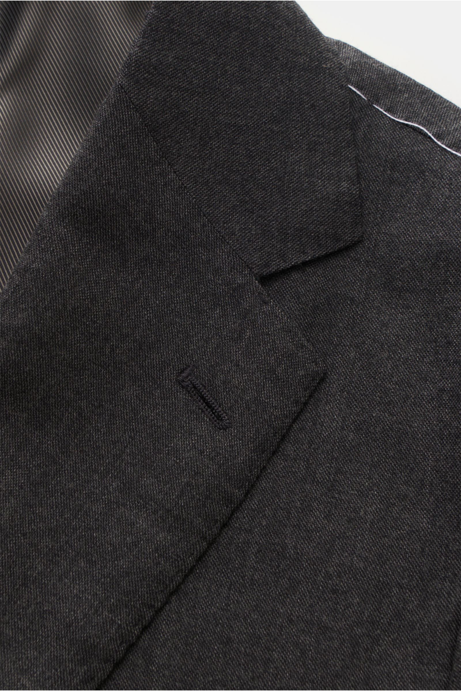 Stile Latino Anzug 'Vincenzo' dunkelgrau meliert
