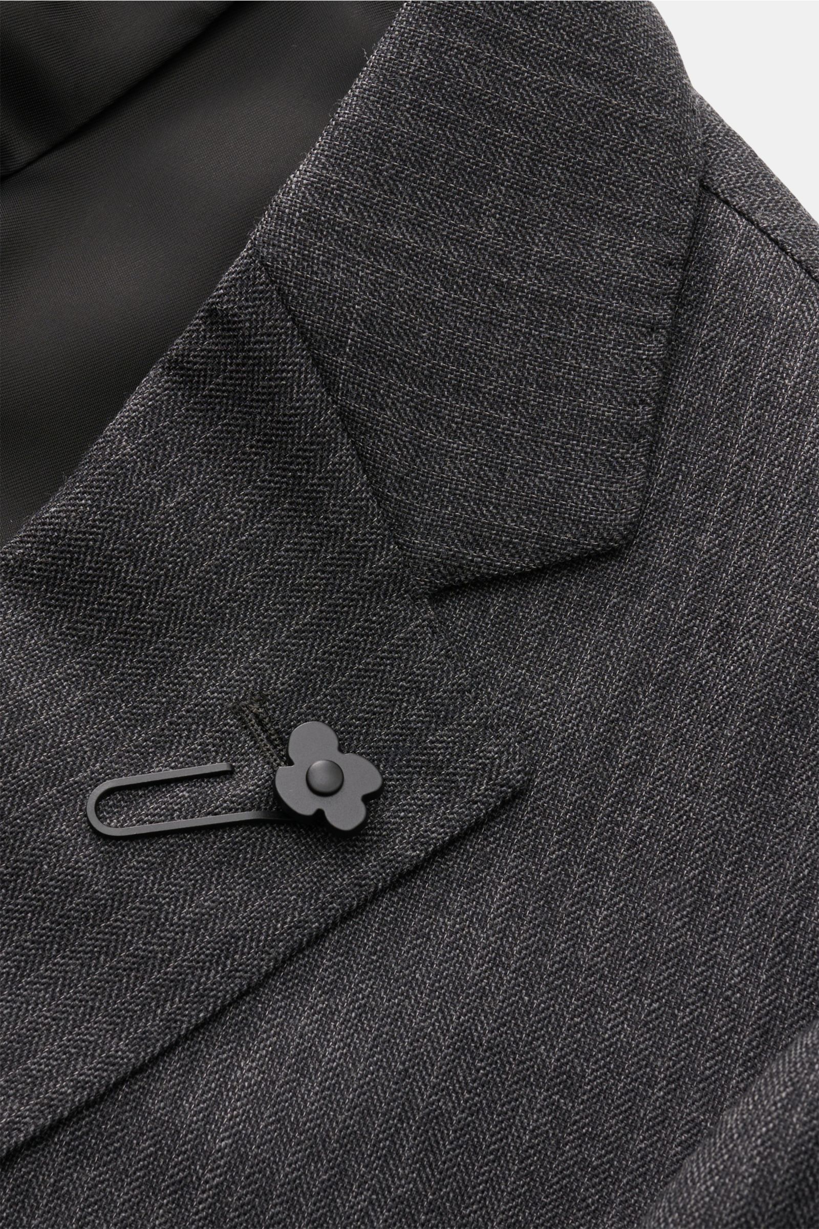 Lardini Anzug dunkelgrau meliert