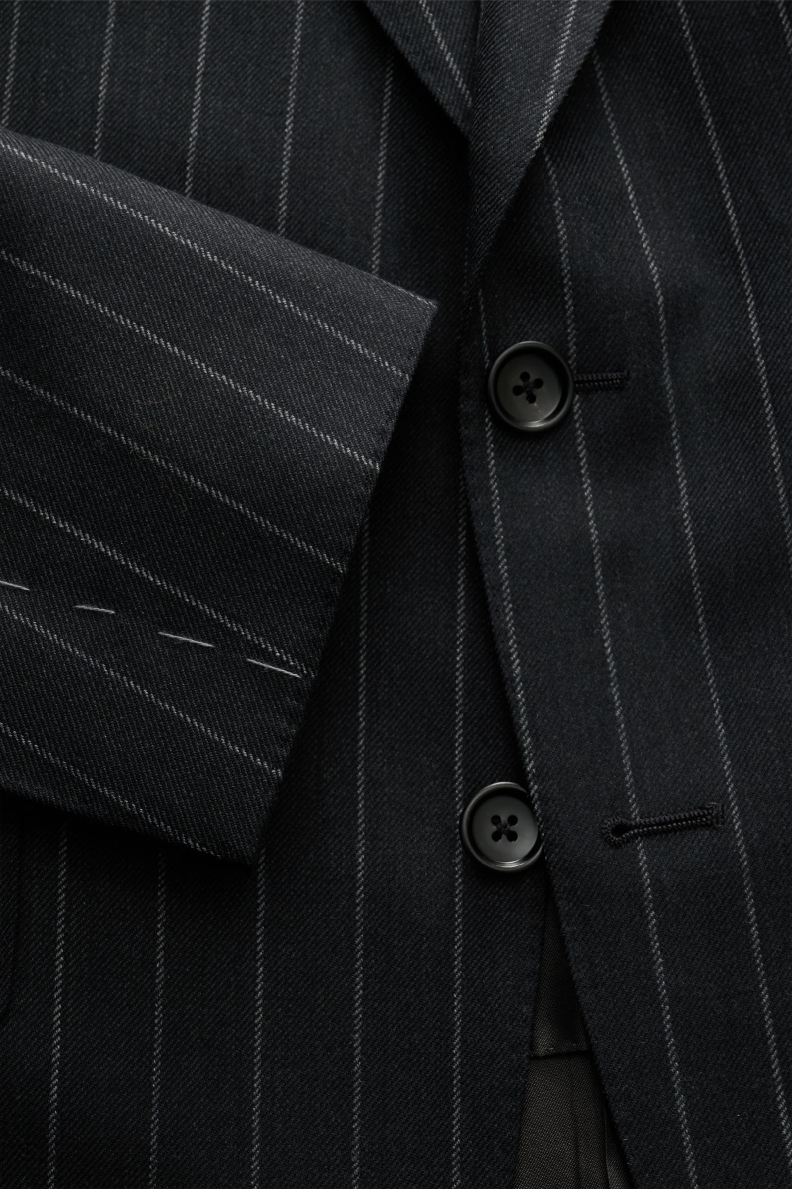 Tom Ford Anzug 'Shelton' anthrazit/grau gestreift