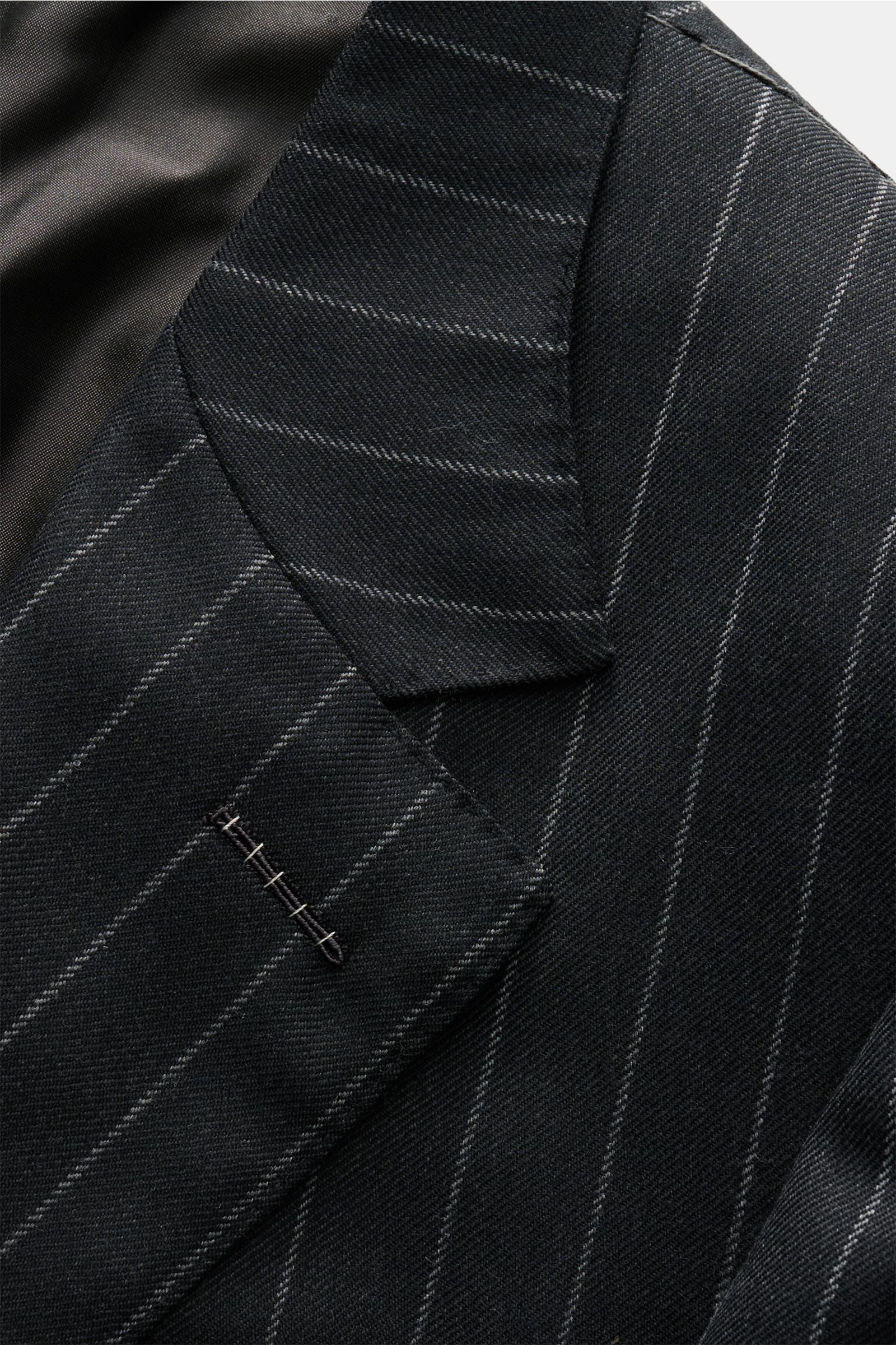 Tom Ford Anzug 'Shelton' anthrazit/grau gestreift