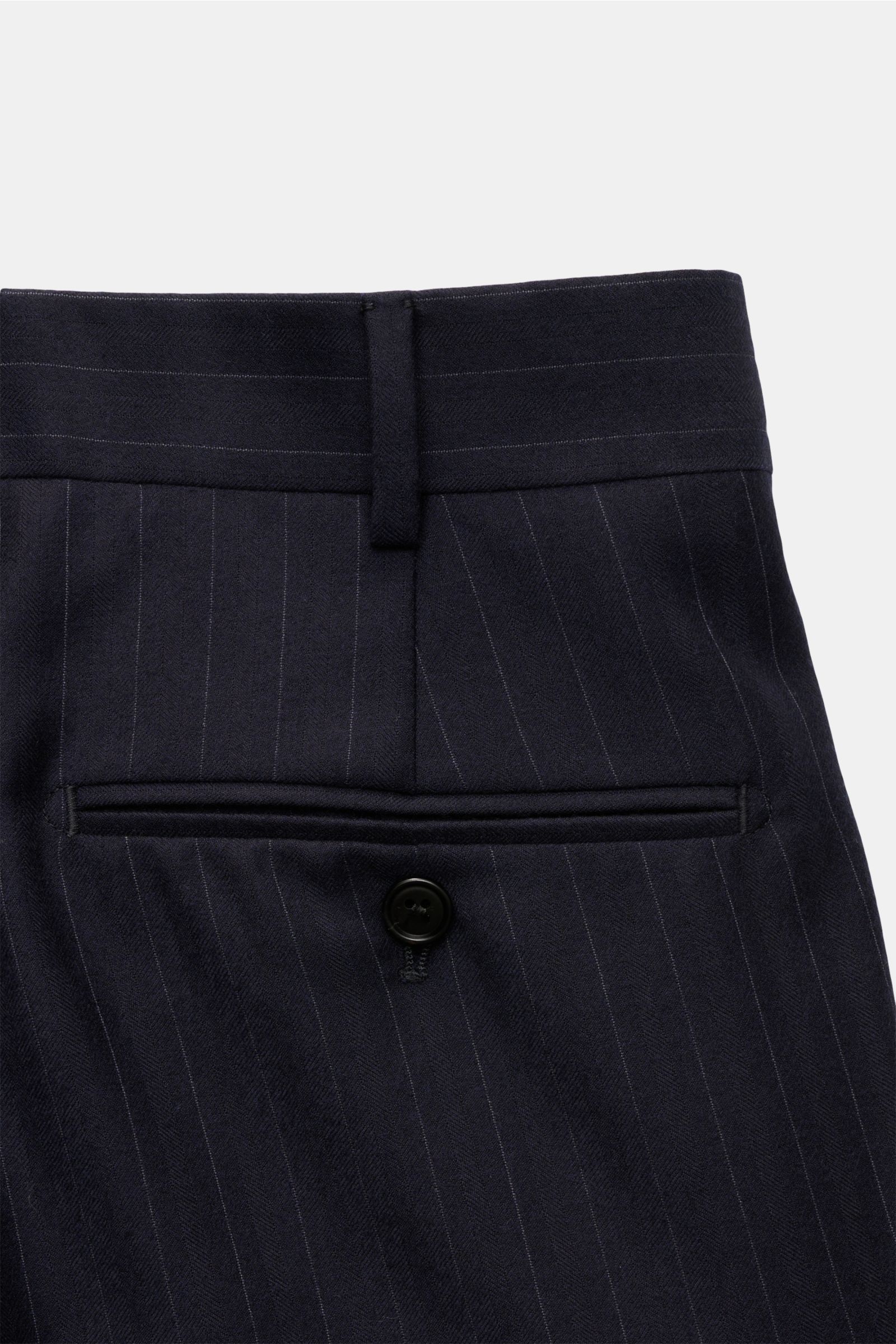 Belvest Anzug navy/grau gestreift