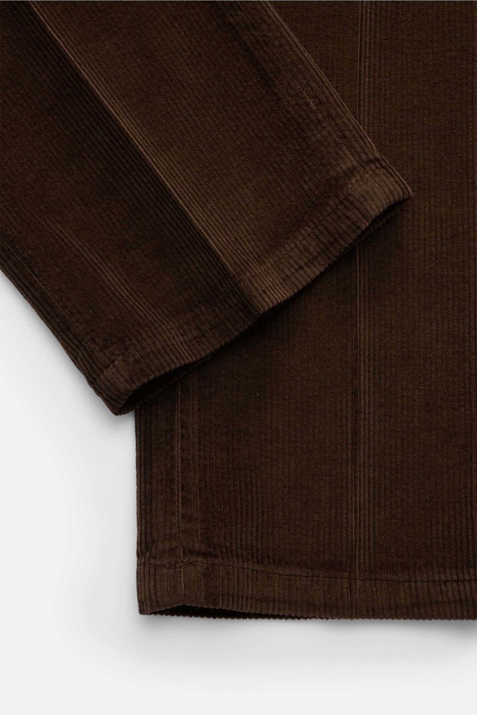 Santaniello Cordanzug dunkelbraun