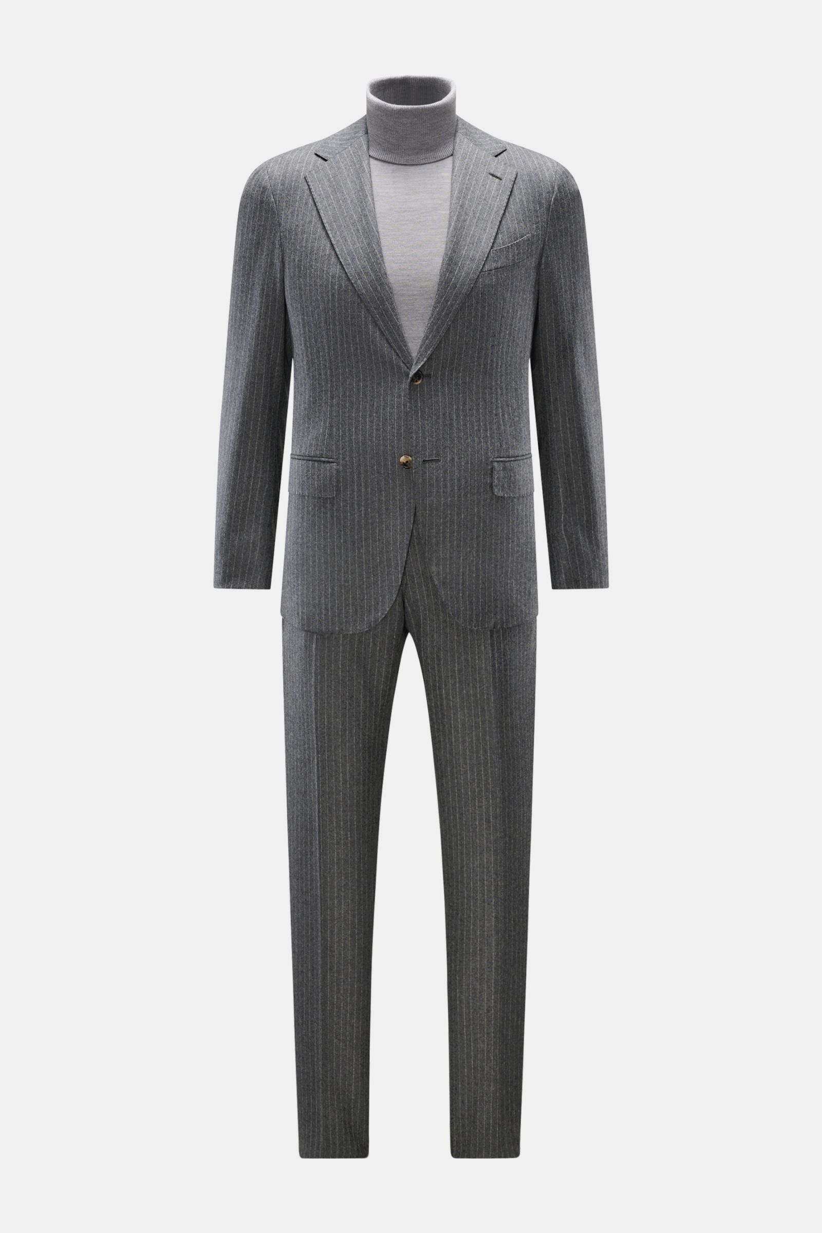 CARUSO suit 'Aida' dark grey striped | BRAUN Hamburg