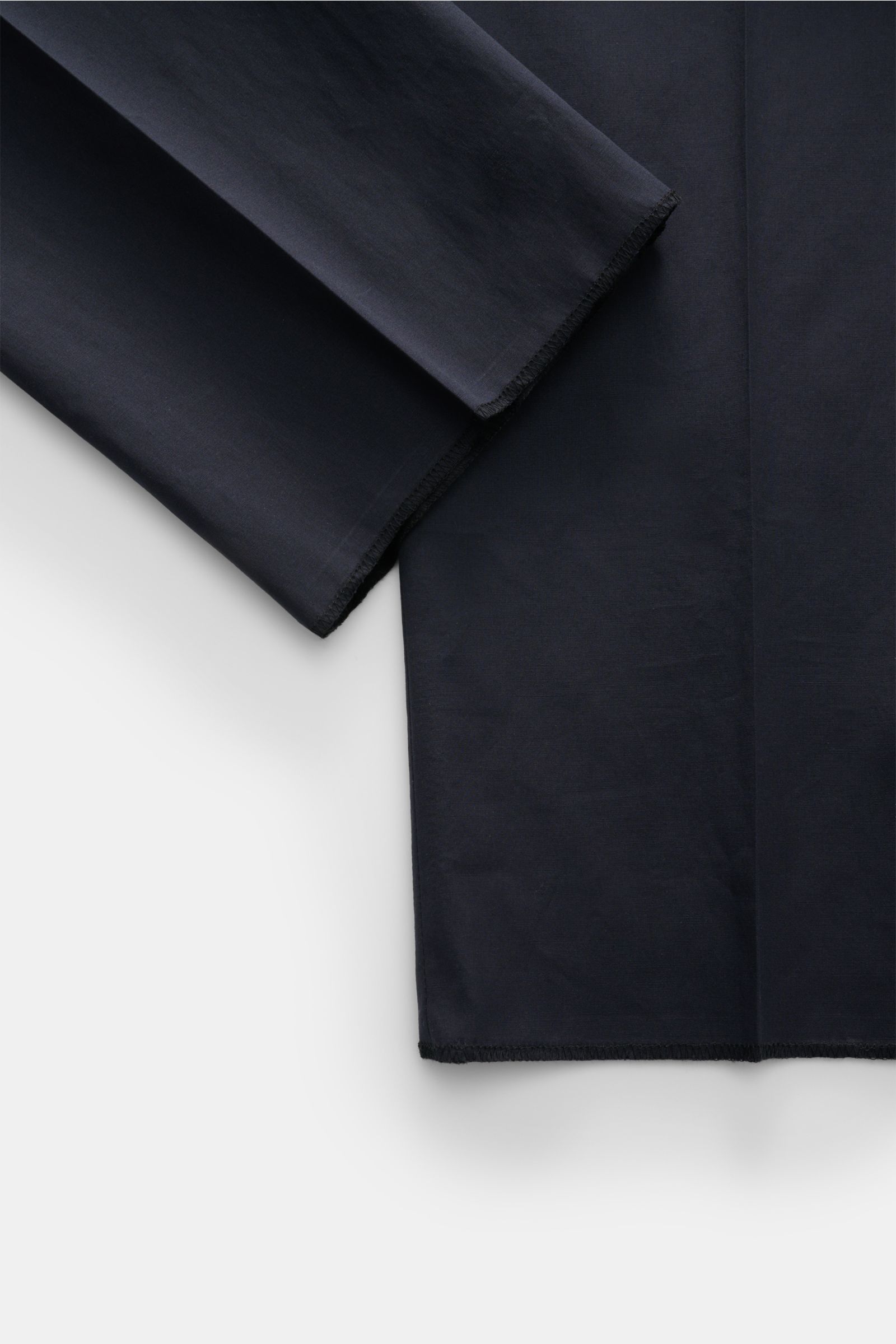 Tagliatore Anzug 'Vesuvio' navy in schlanker Silhouette, elastische Baumwolle, leichter Zweiteiler aus Nahaufnahme, weicher Griff, Slim Fit.