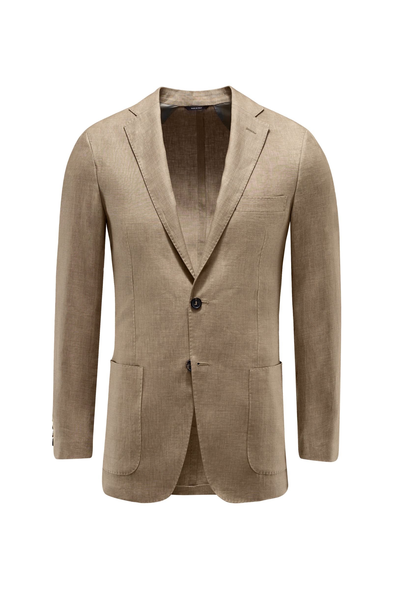 Smart-casual linen jacket 'Andorra' khaki