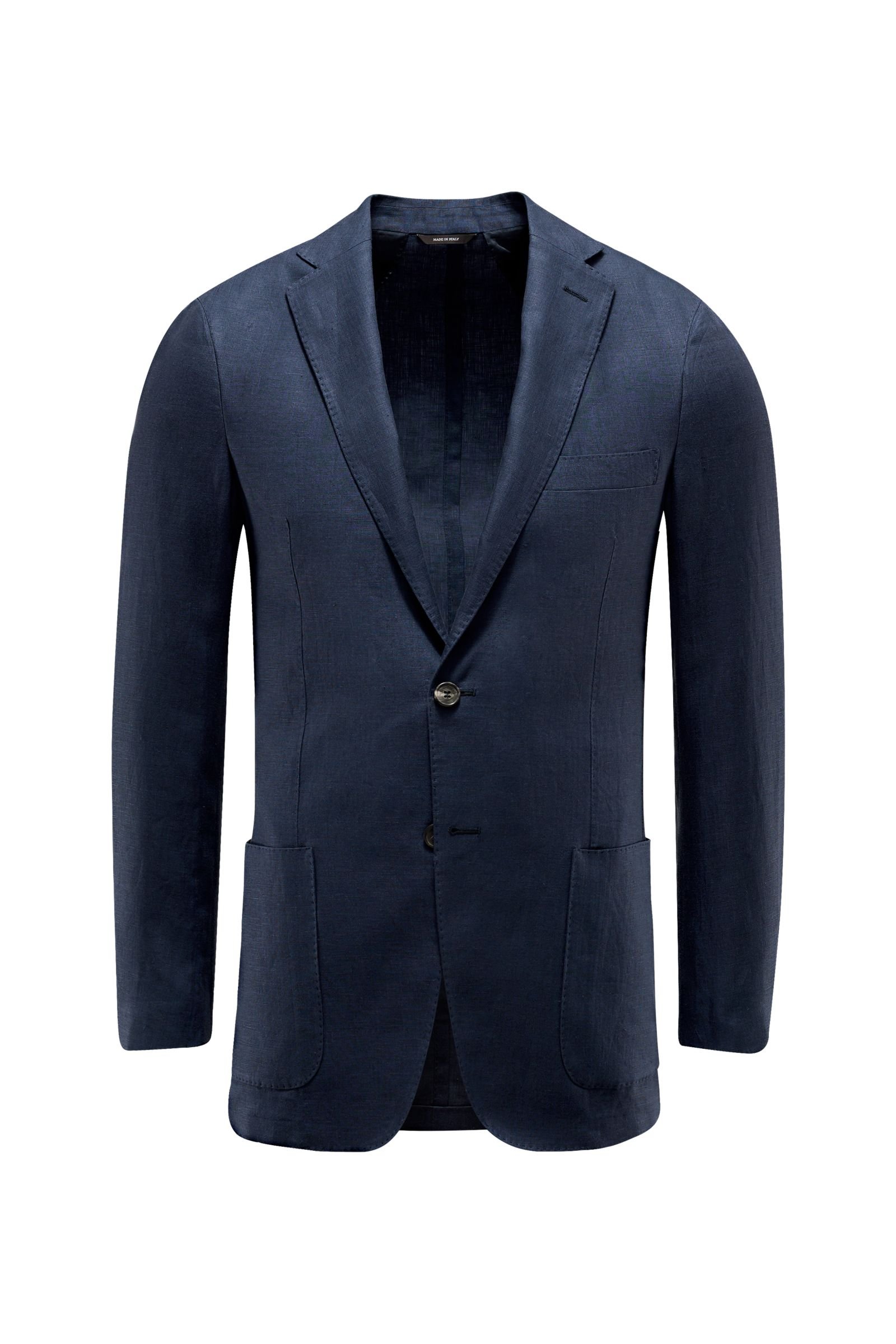 Smart-casual linen jacket ‘Andorra’ navy