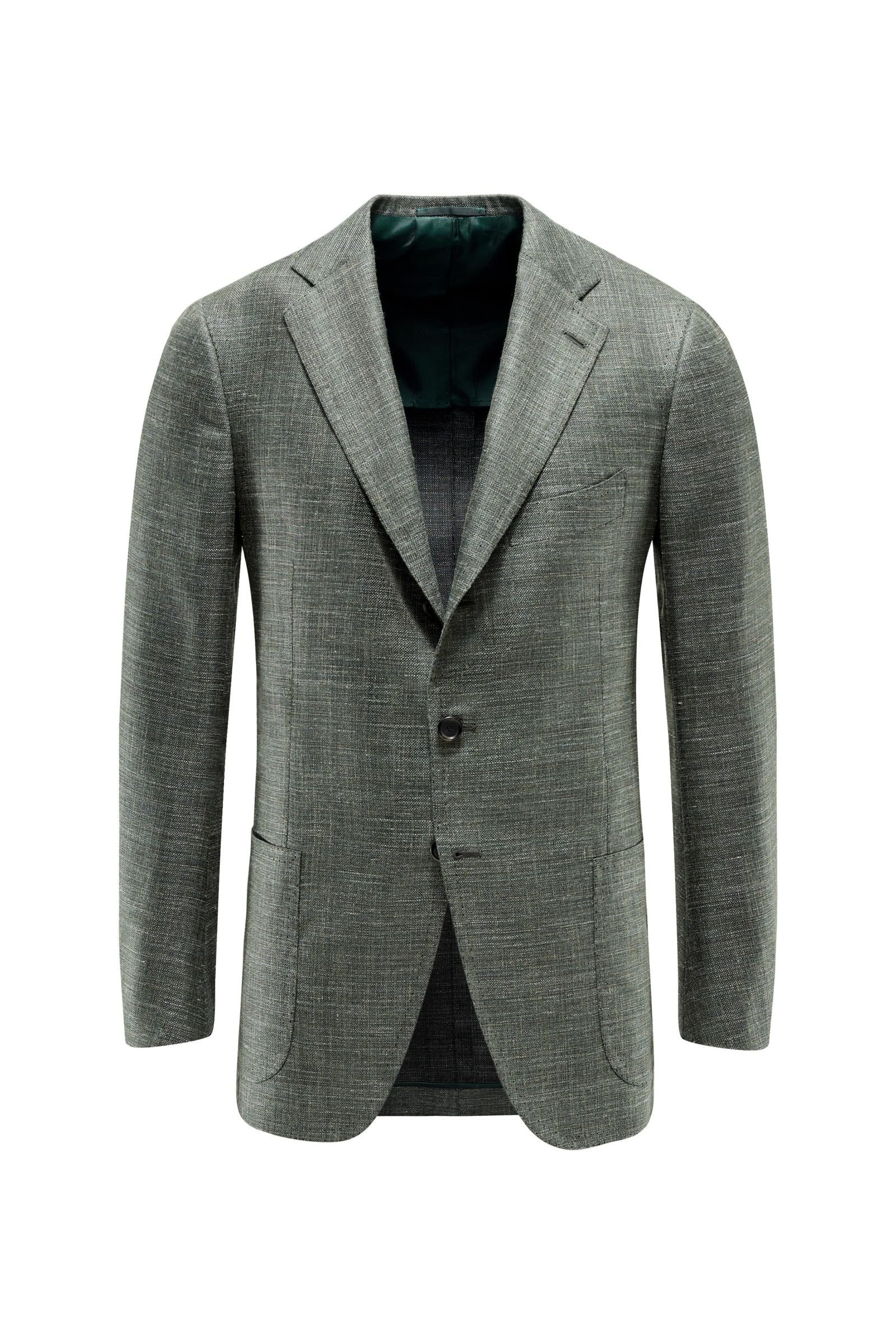 Smart-casual jacket grey-green