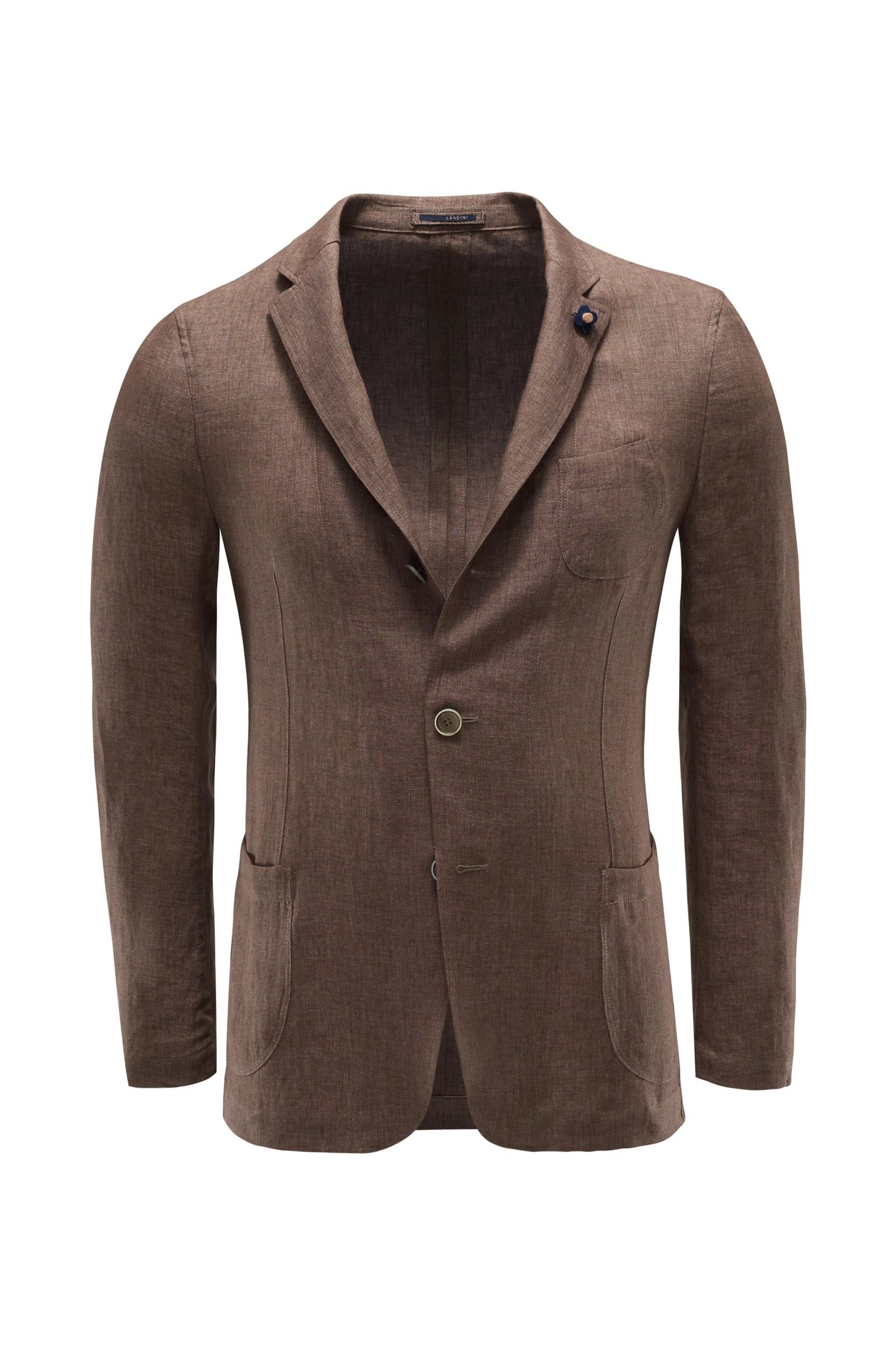 Linen jacket brown