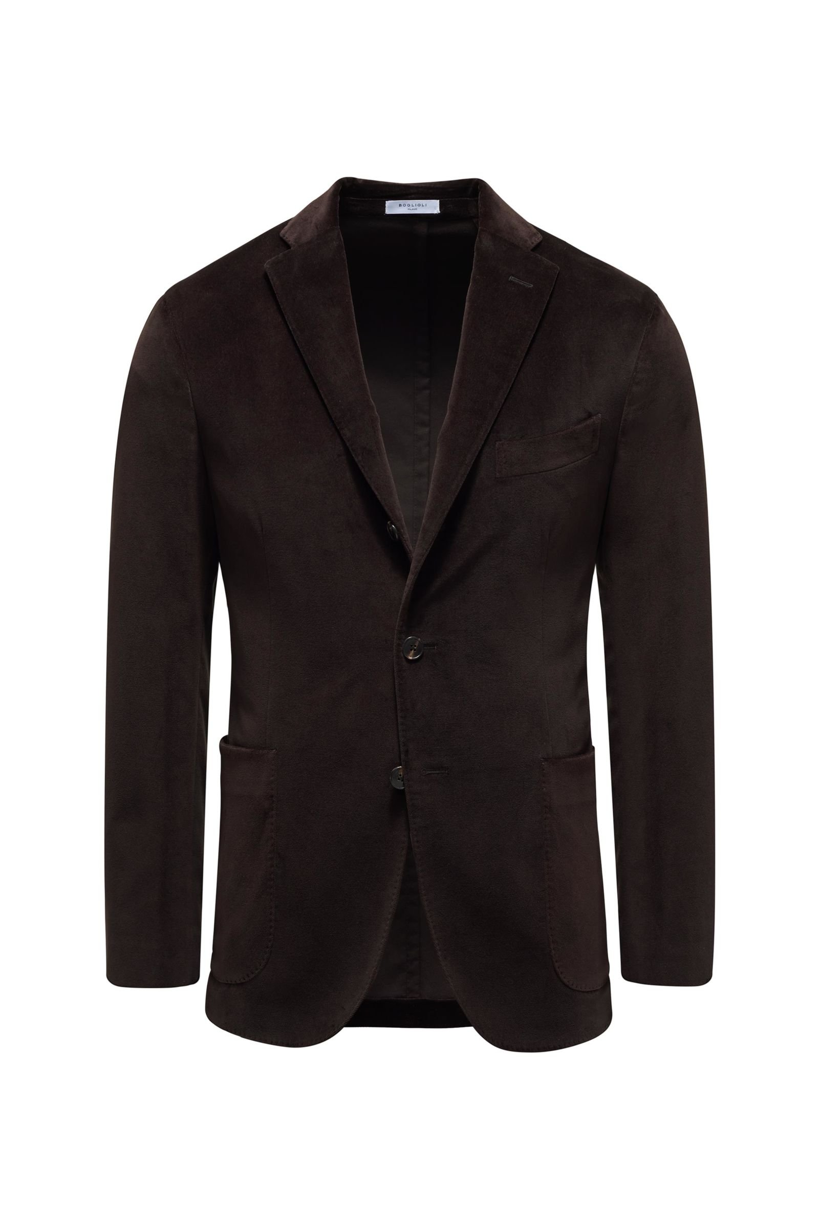 BOGLIOLI velvet jacket dark brown | BRAUN Hamburg