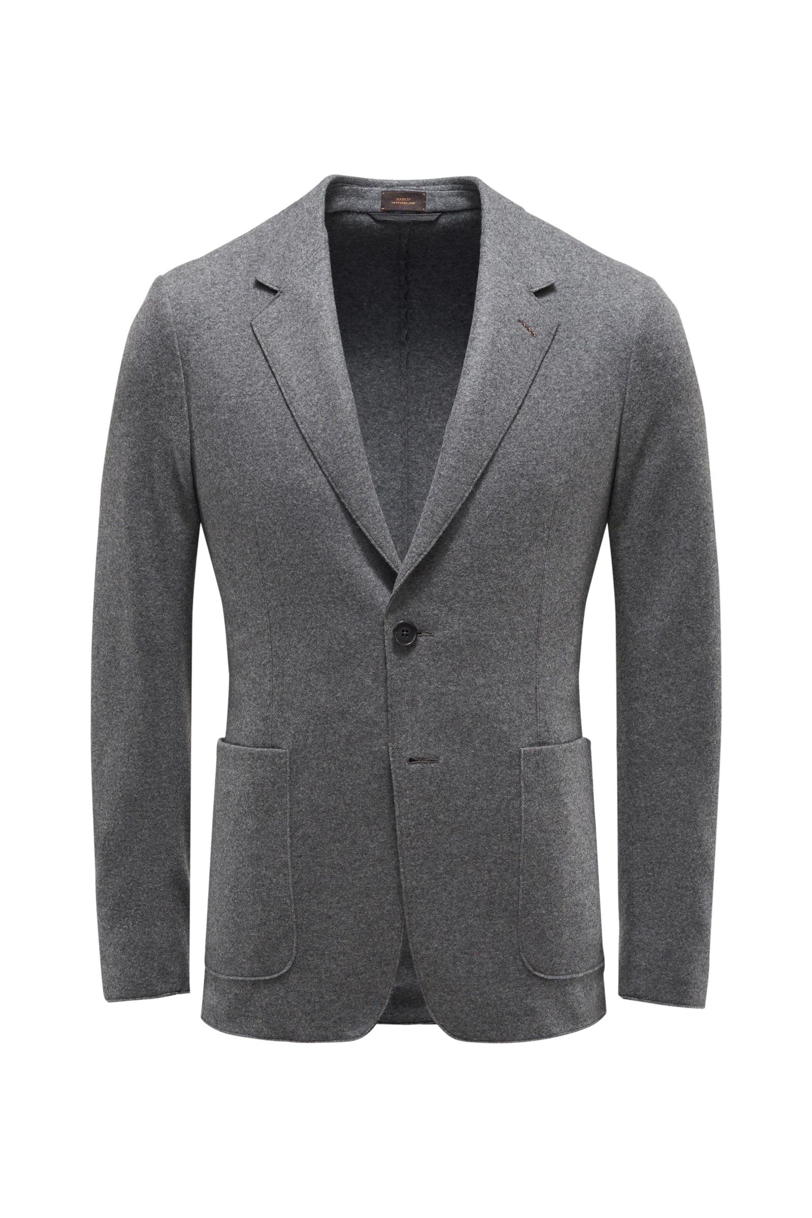 Cashmere jacket grey