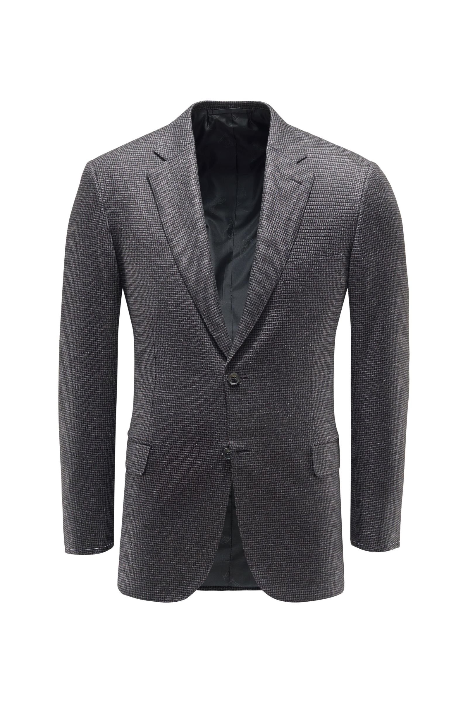 Smart-casual jacket 'Brunico' grey checked