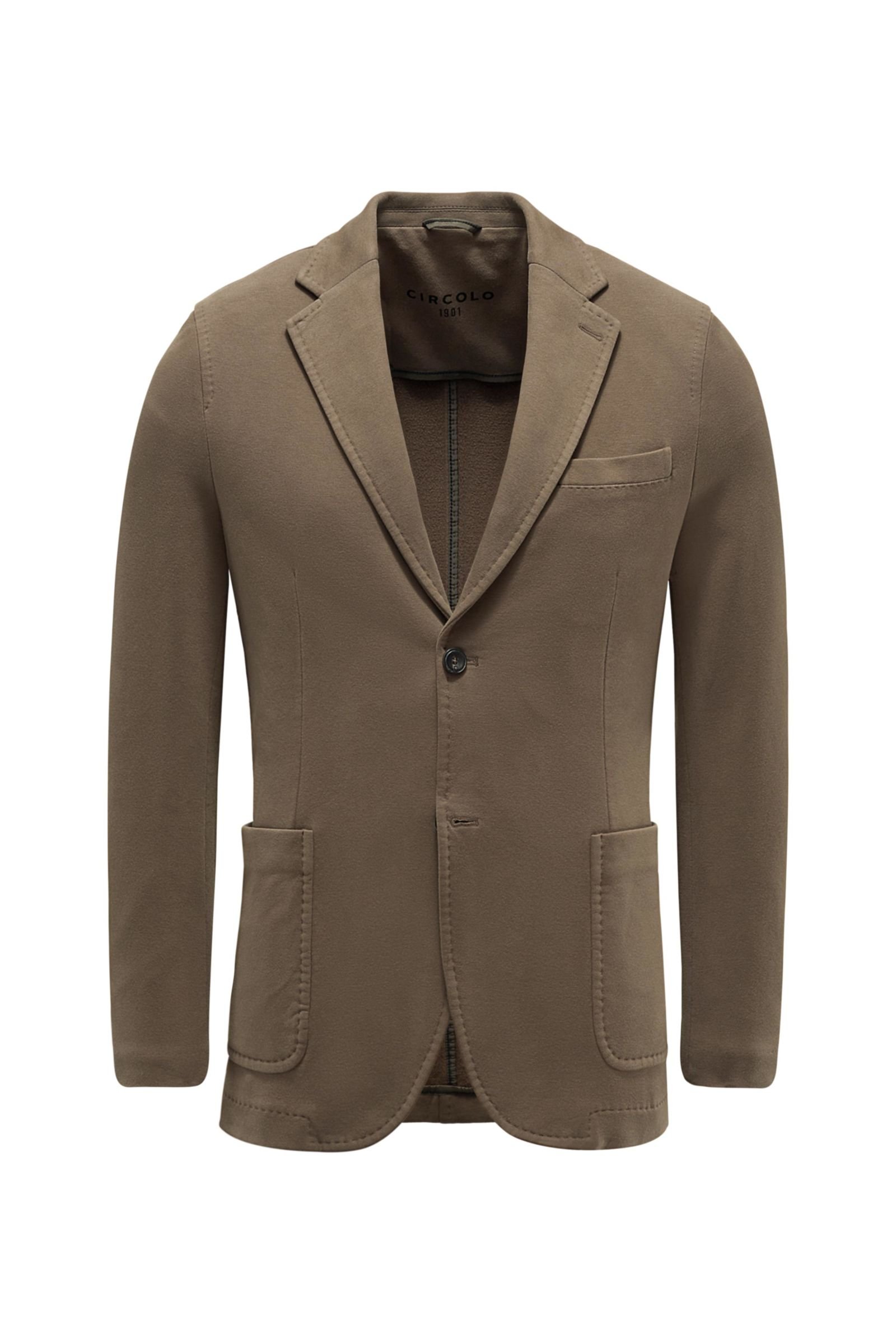 Jersey blazer 'Giacca' khaki