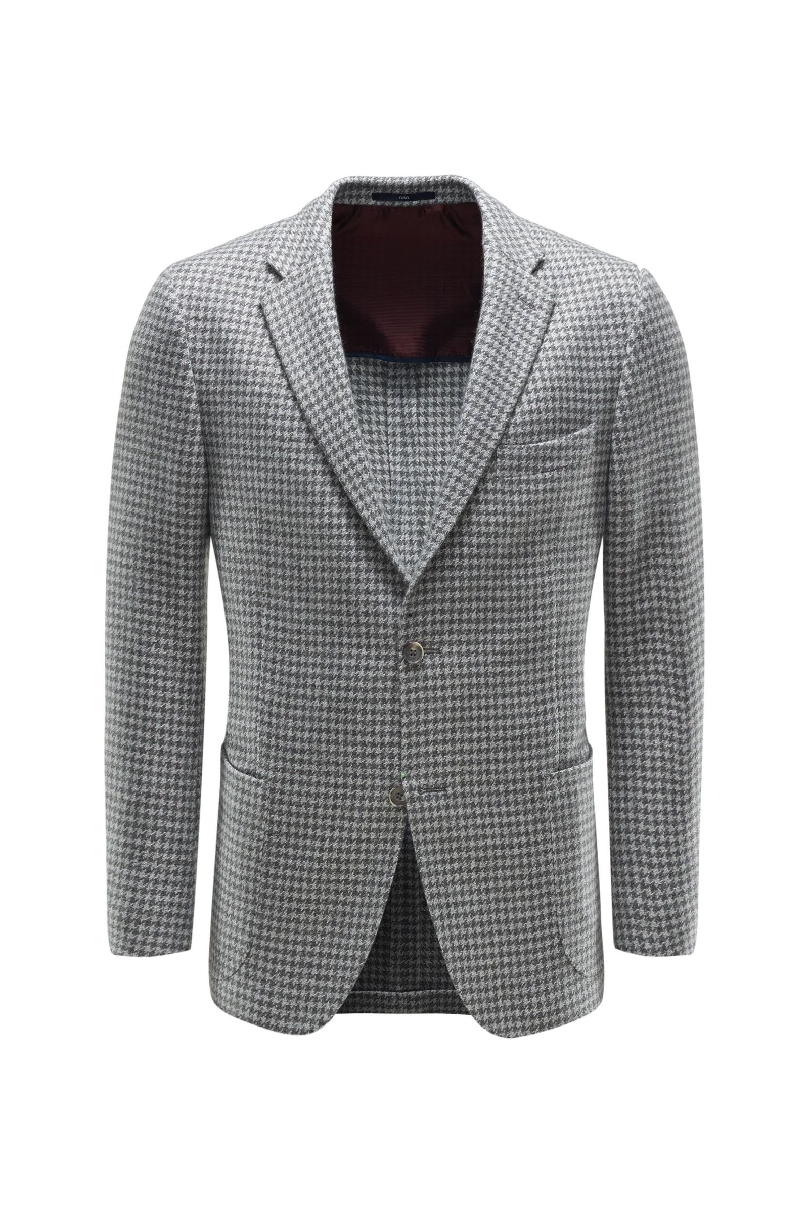 Cashmere jacket 'Sawyer-HF' grey checked
