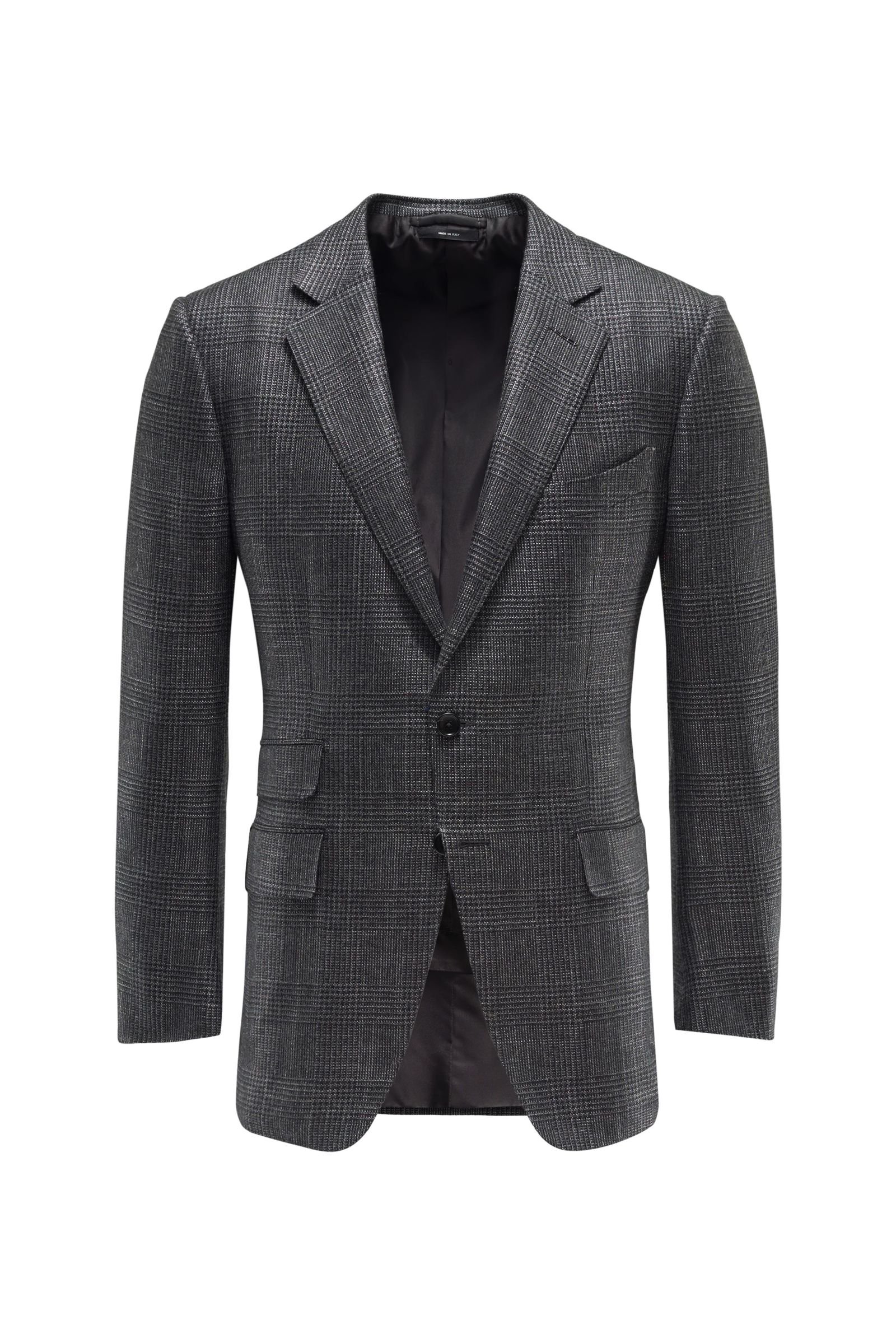 Smart-casual jacket 'O'Connor' anthracite checked