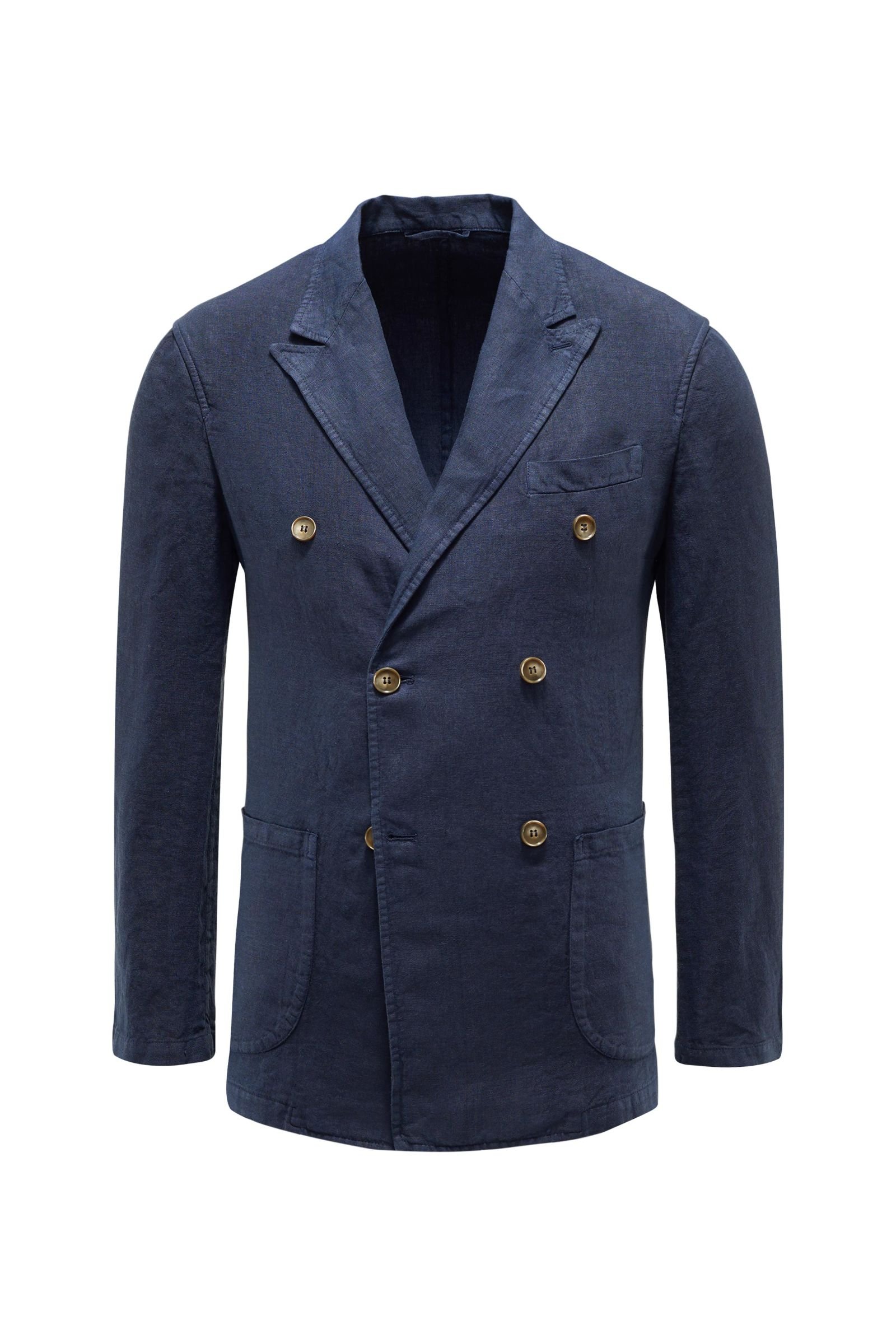 Smart-casual linen jacket 'Isola' navy