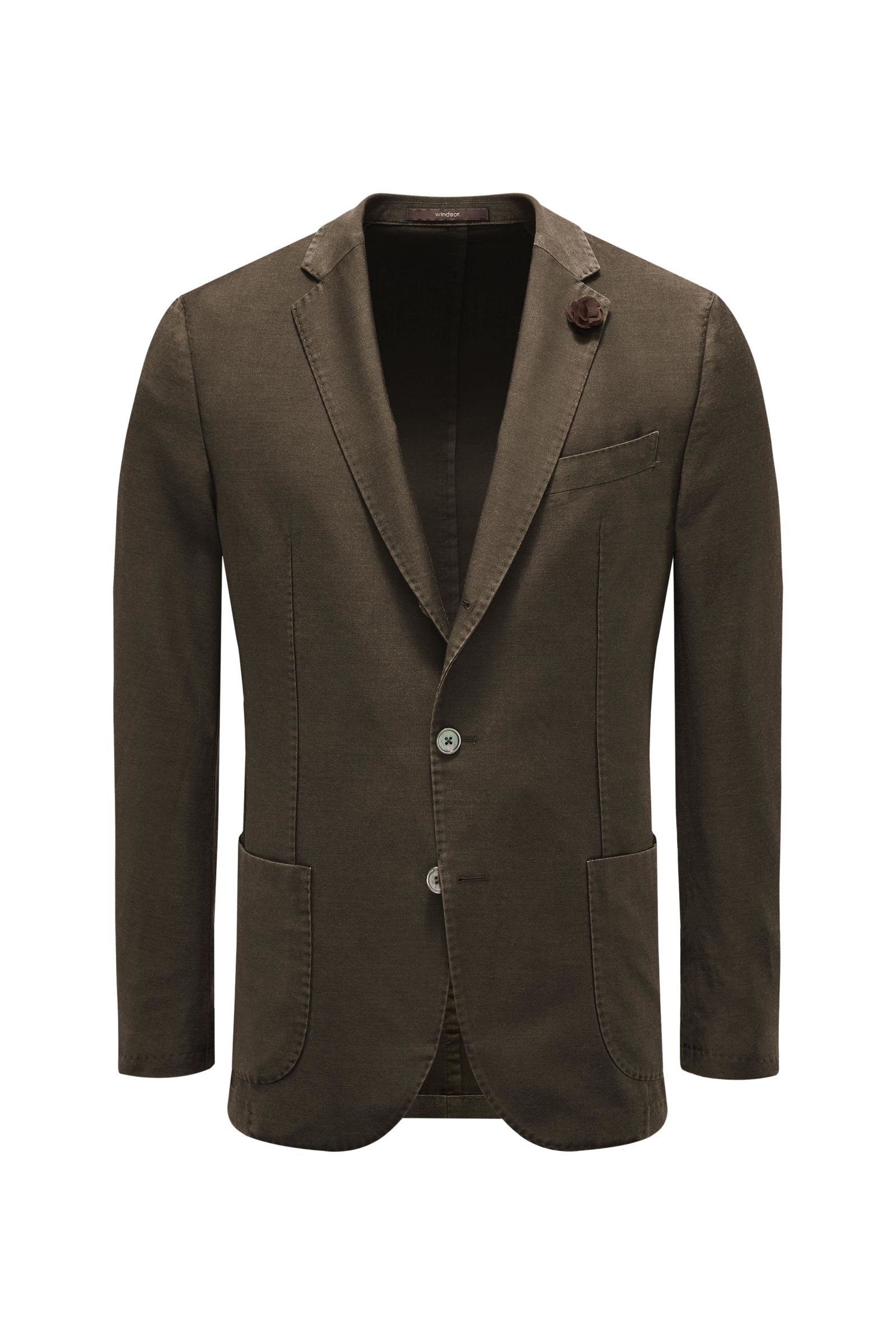 Smart-casual jacket 'Camicia' olive