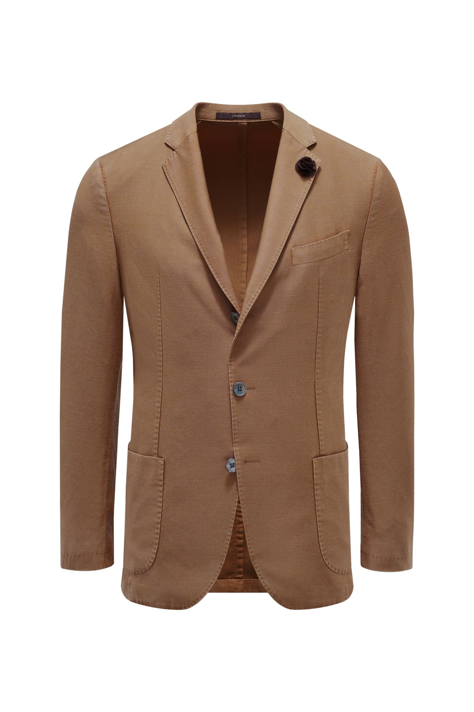 Smart-casual jacket 'Camicia' light brown