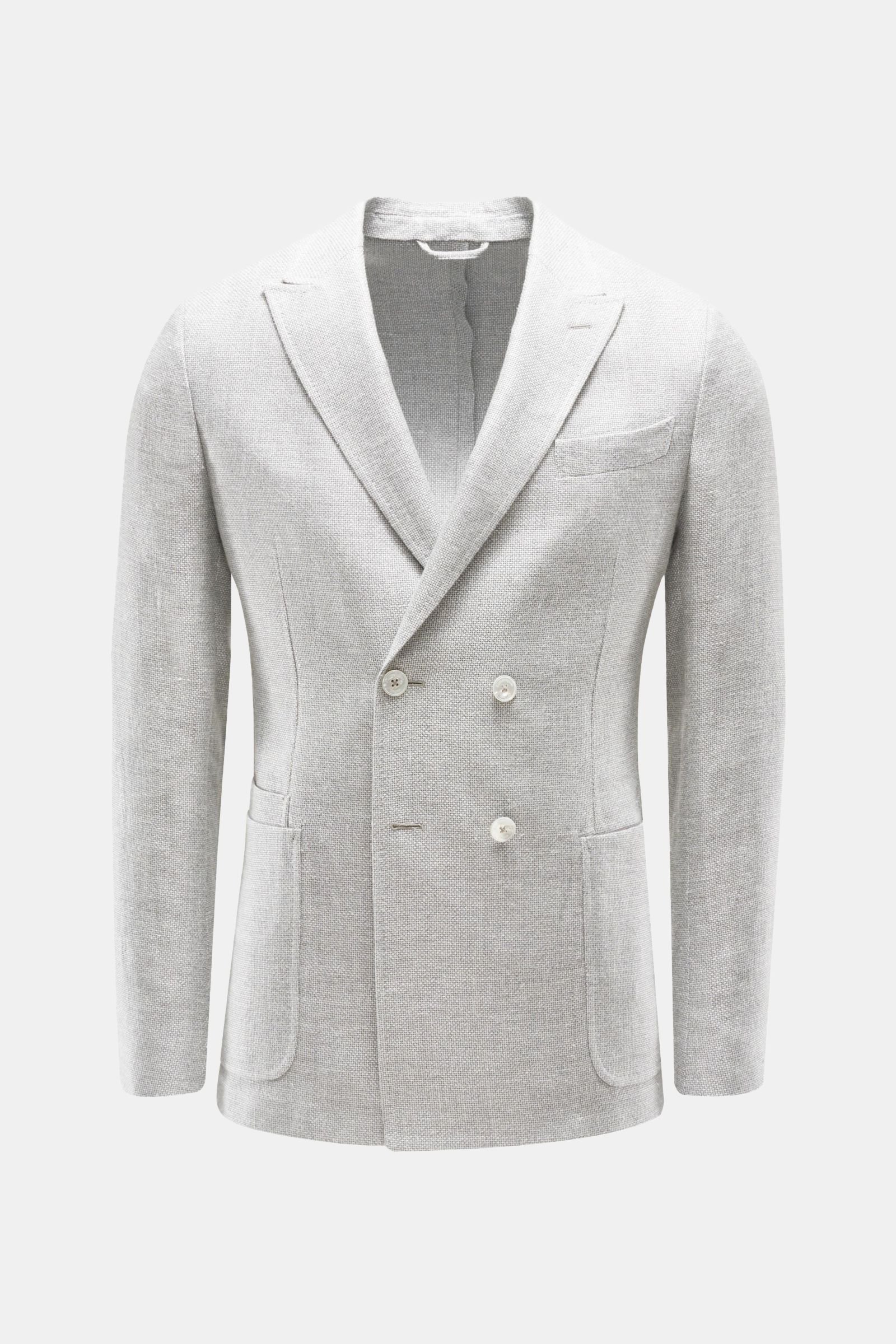 Smart-casual jacket light grey
