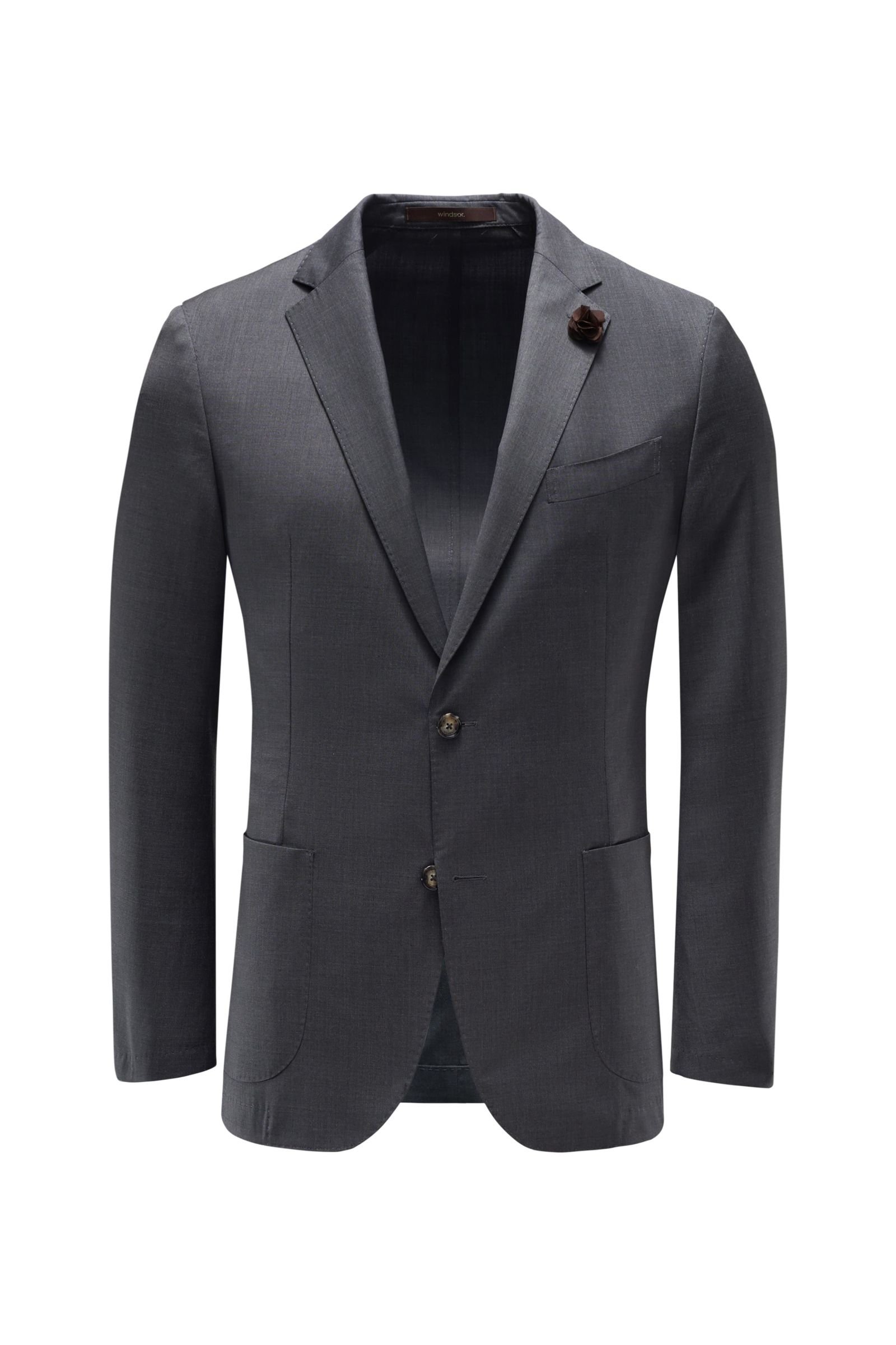 Smart-casual jacket 'Zero' dark grey