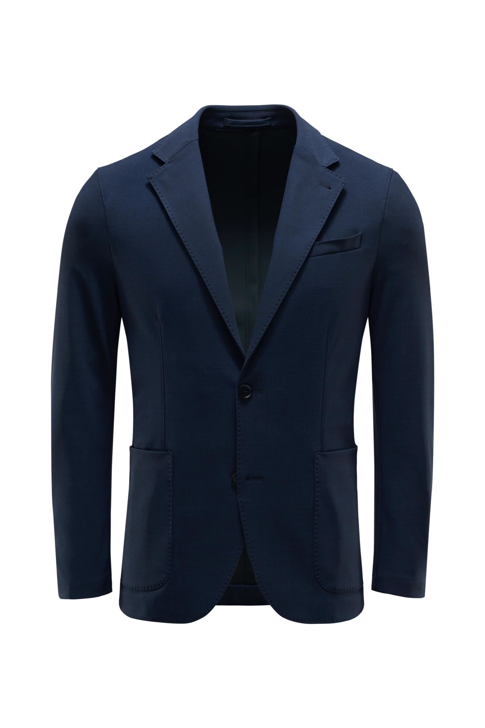 Jersey smart-casual jacket 'Dante' navy