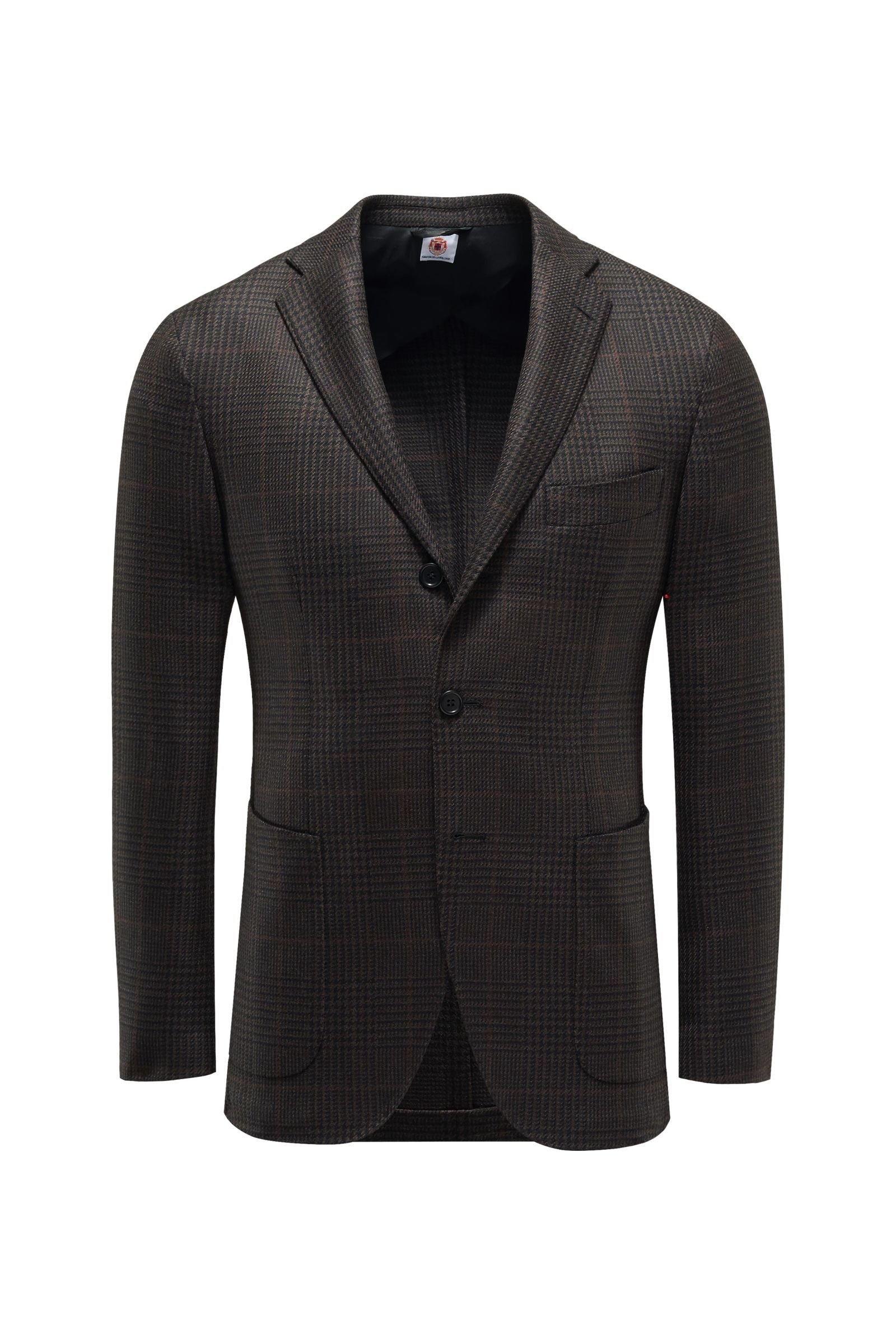 Smart-casual jacket 'Sorrento' dark brown checked