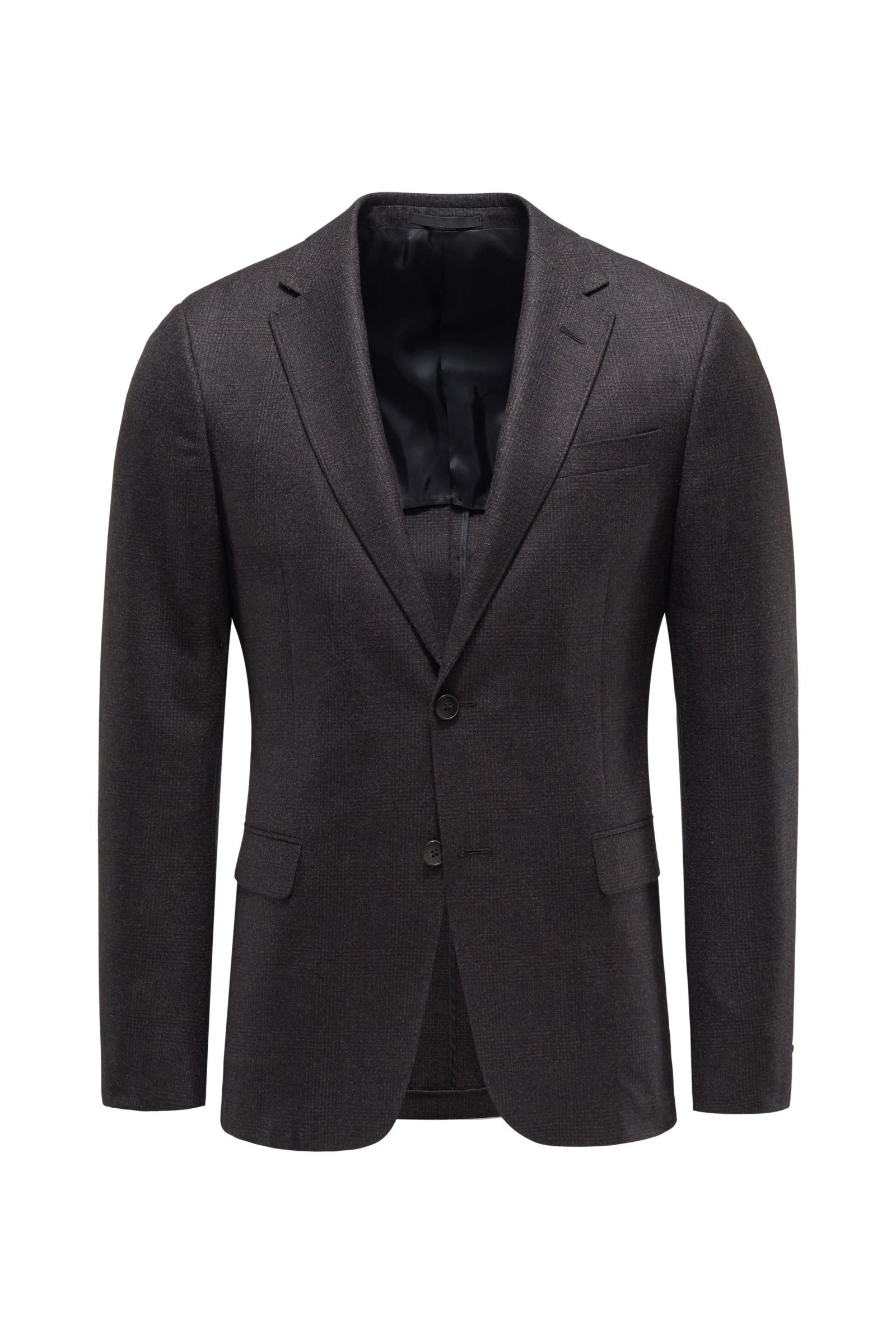 Smart-casual jacket 'Turati' black checked