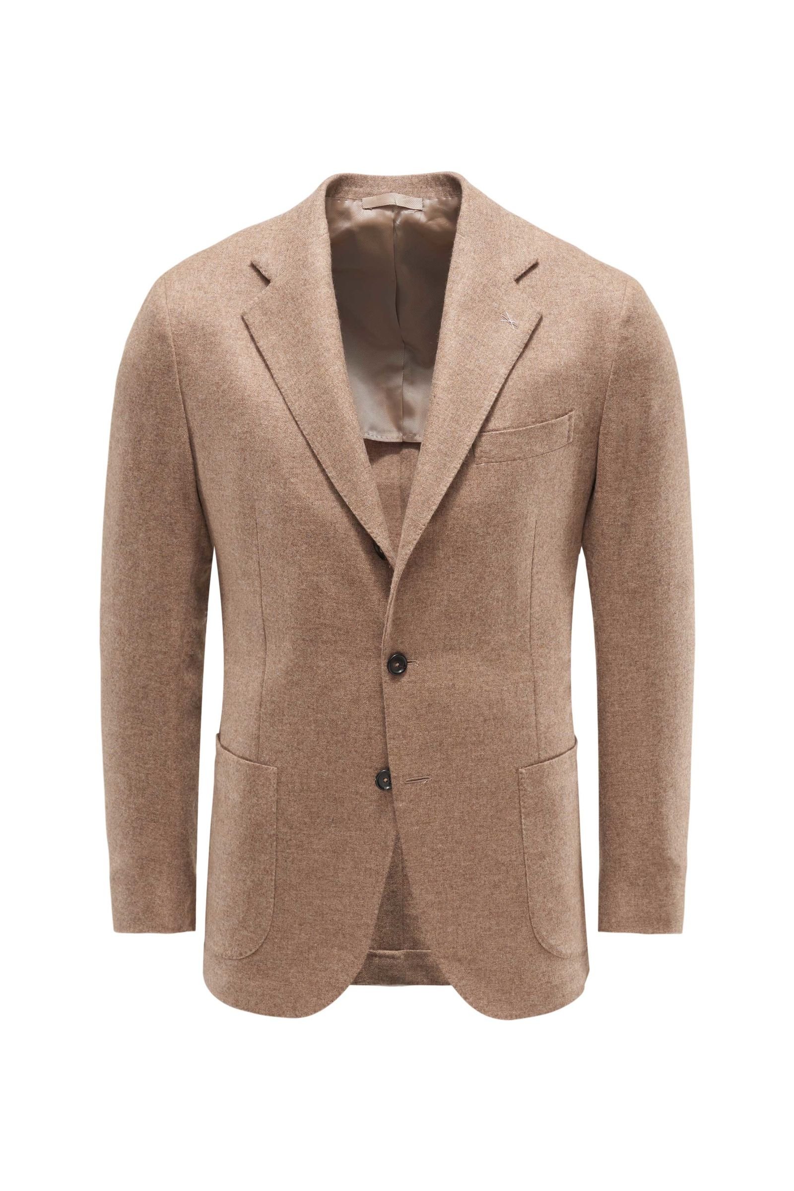 Cashmere smart-casual jacket 'Posillipo' light brown