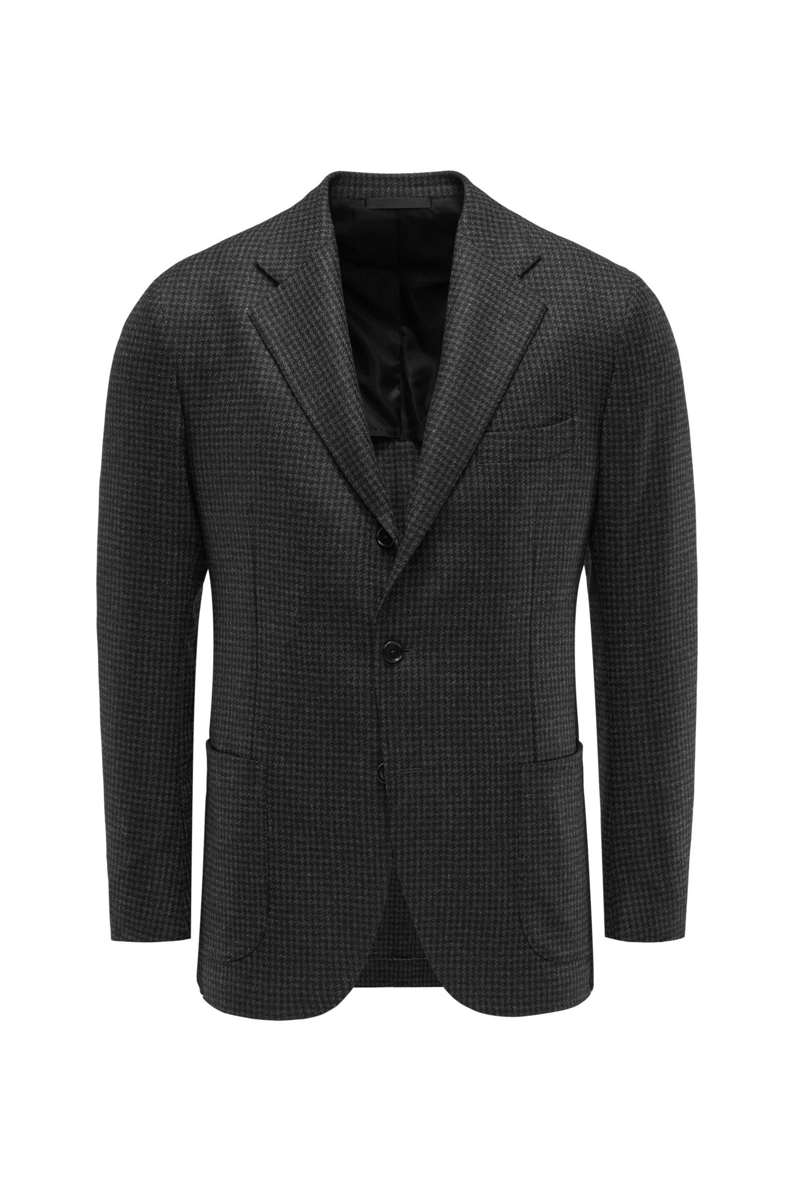 Smart-casual jacket 'Posillipo' anthracite checked