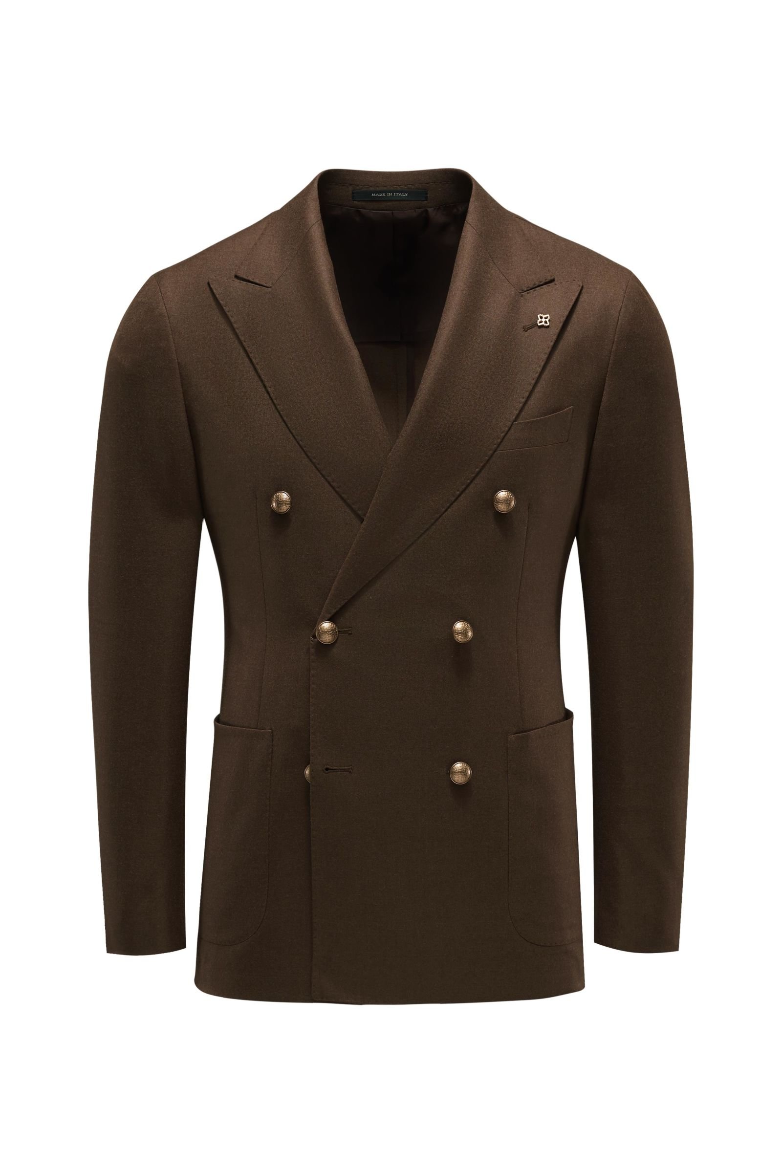 Smart-casual jacket brown
