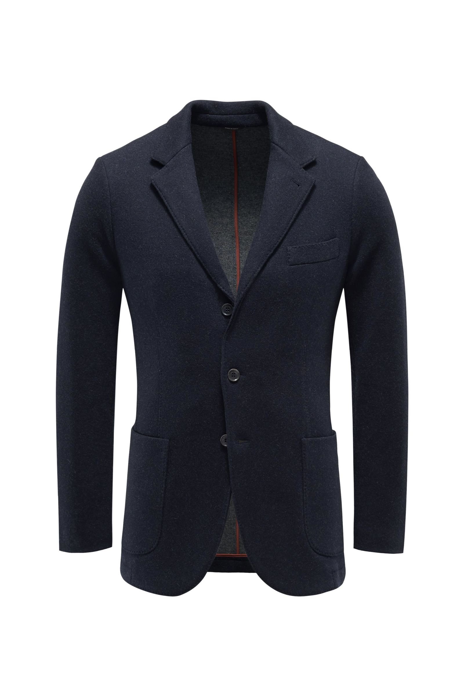 Jersey smart-casual jacket 'Sweater Jacket' navy