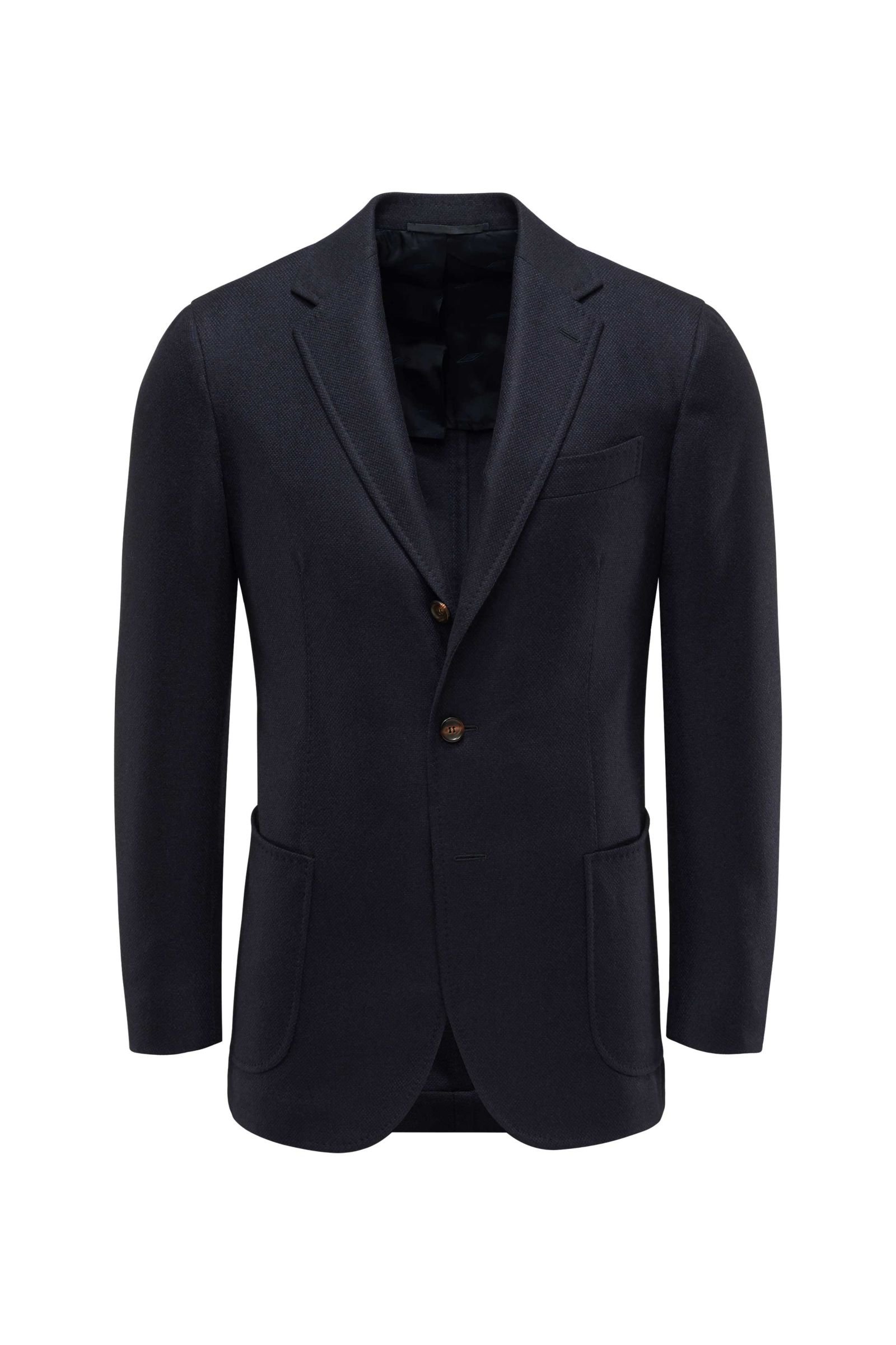 Cashmere smart-casual jacket 'Vincenzo' navy