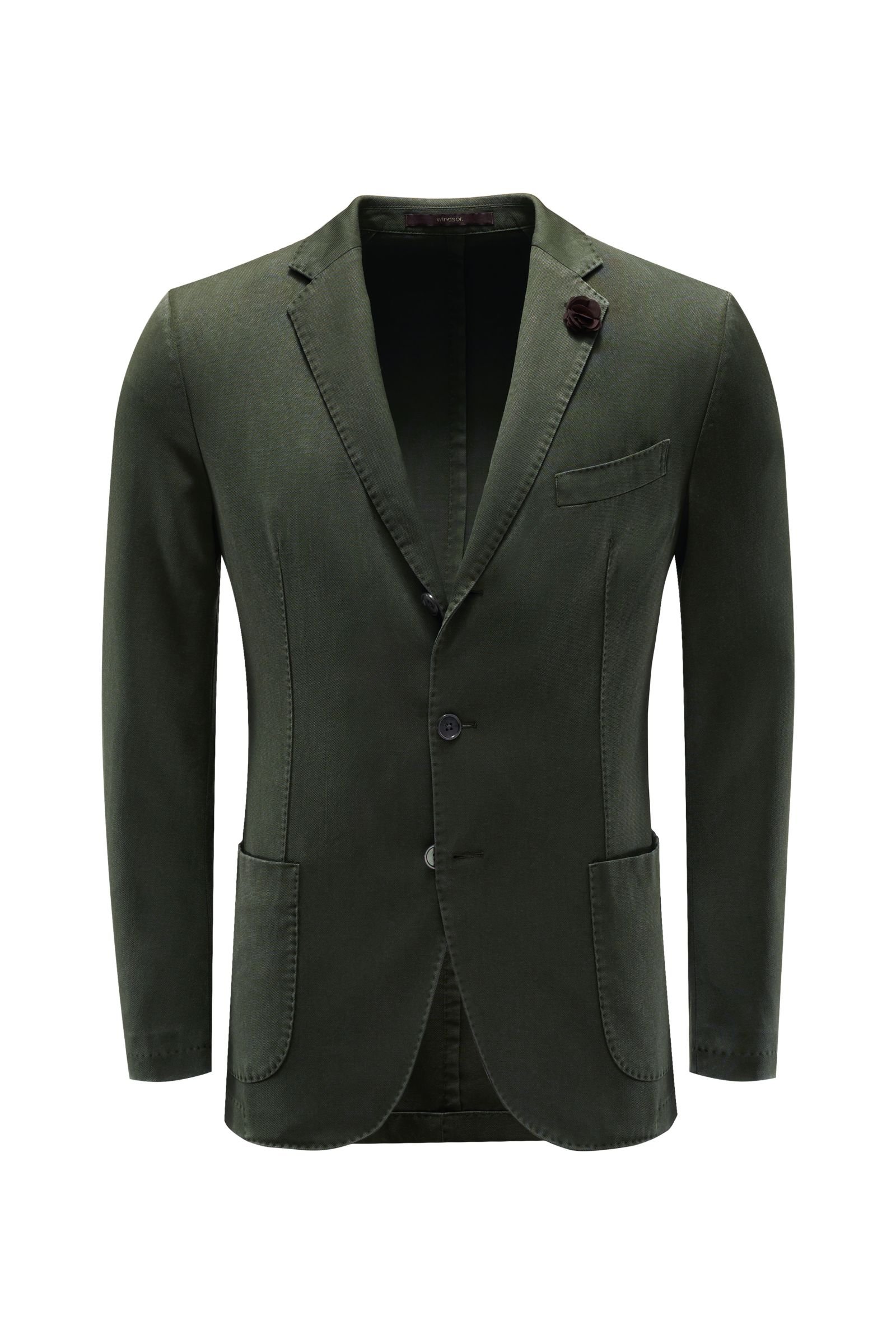 Smart-casual jacket 'Camicia' green