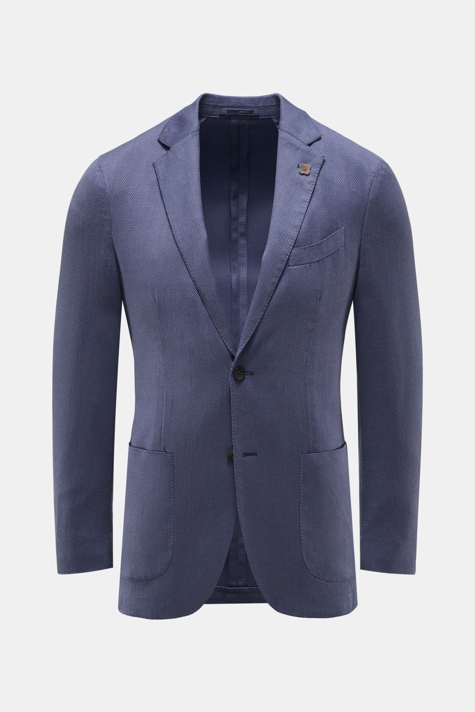 Smart-casual jacket grey-blue