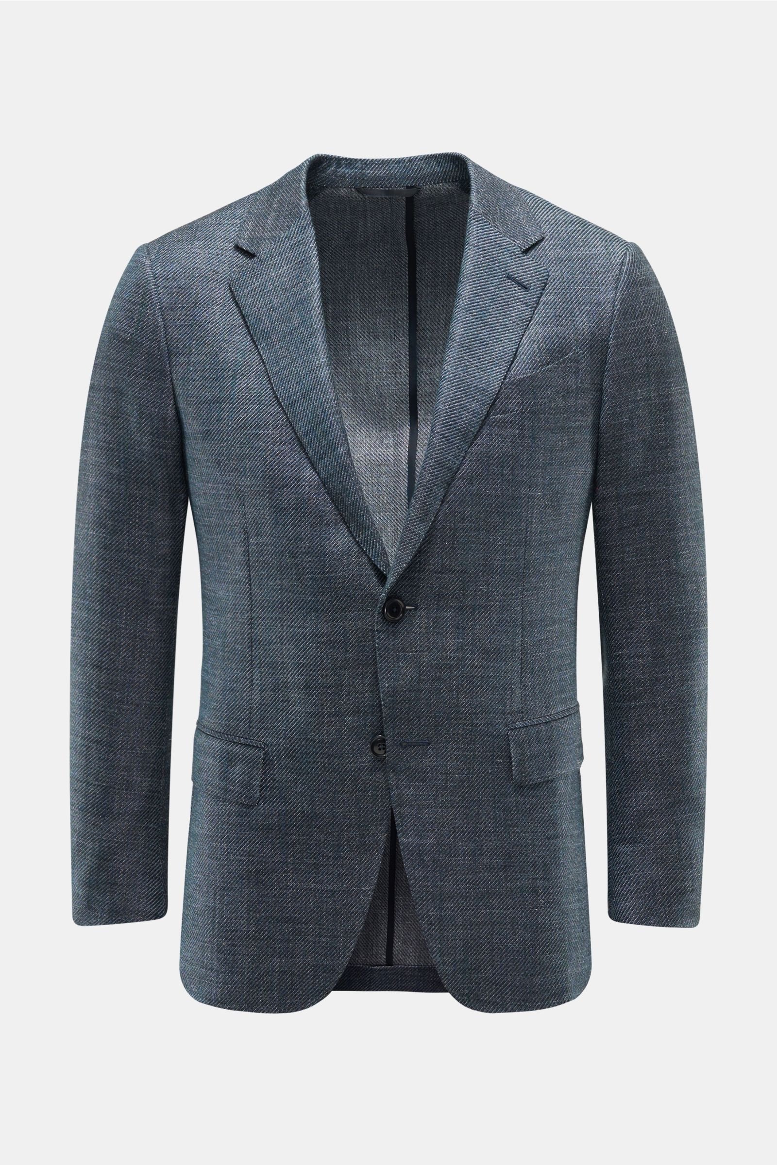 Smart-casual jacket 'Zero Weight' grey-blue