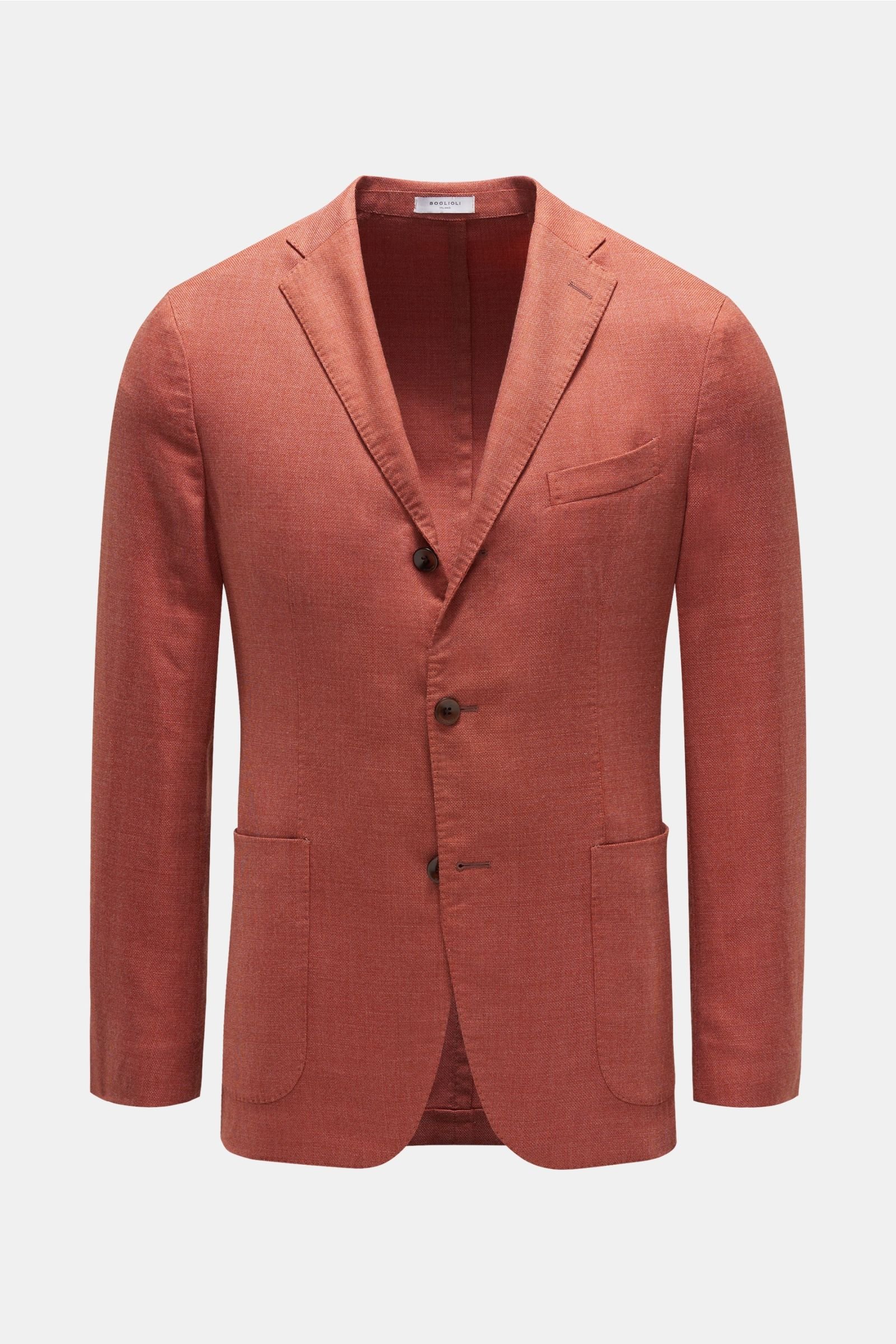 Smart-casual jacket coral