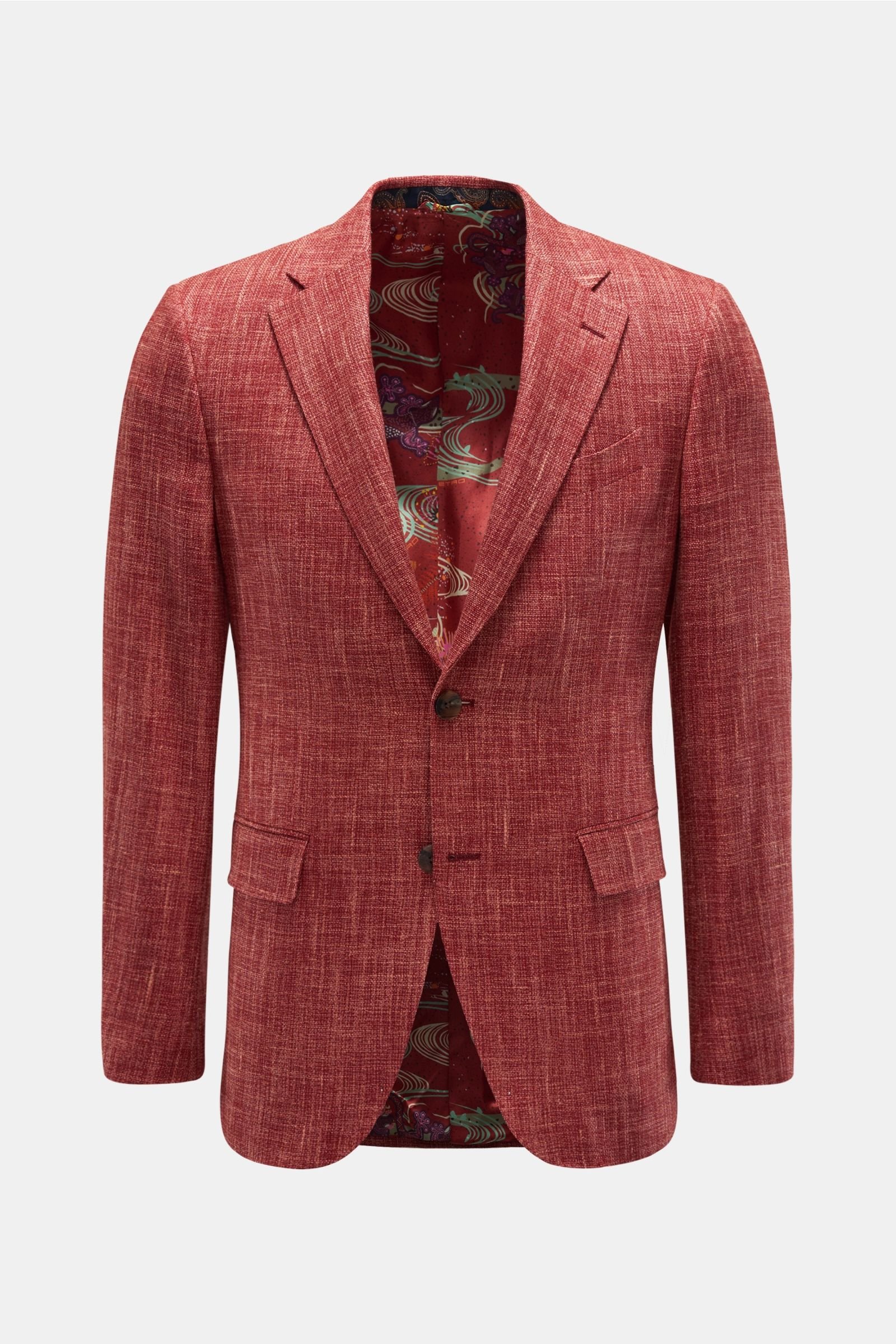 Smart-casual jacket red