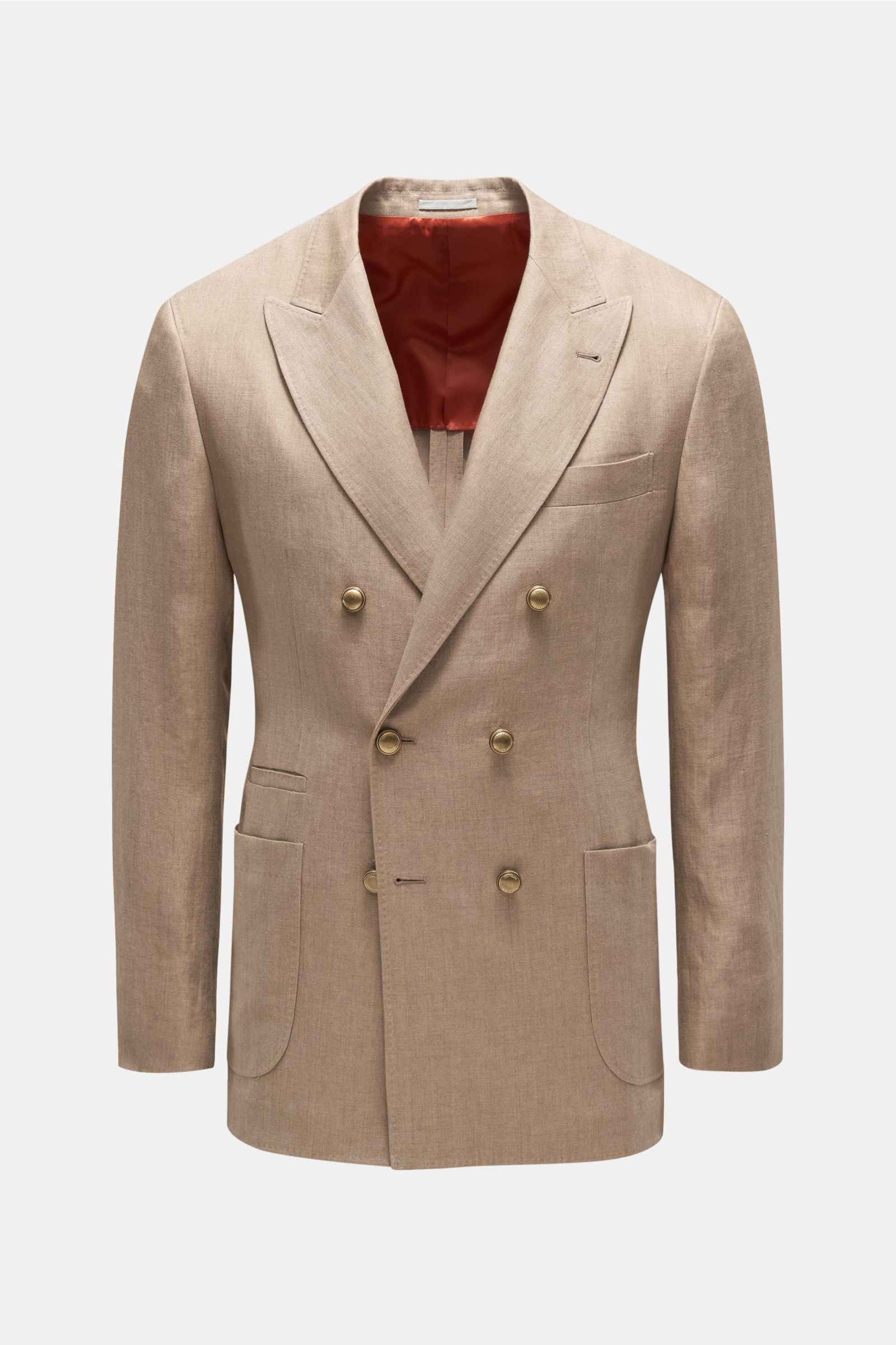Linen jacket light brown