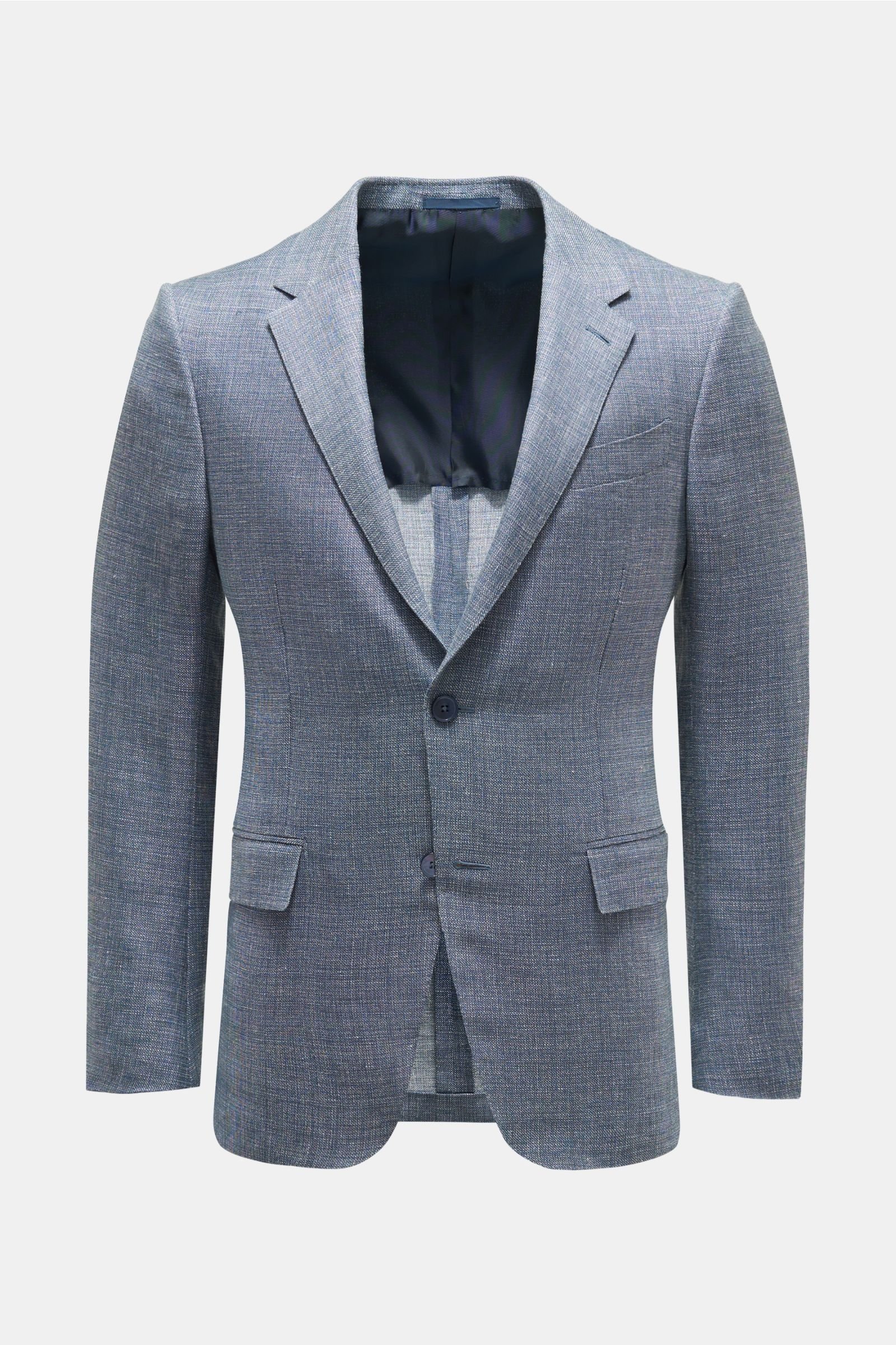 Smart-casual jacket 'Milano Easy' grey-blue