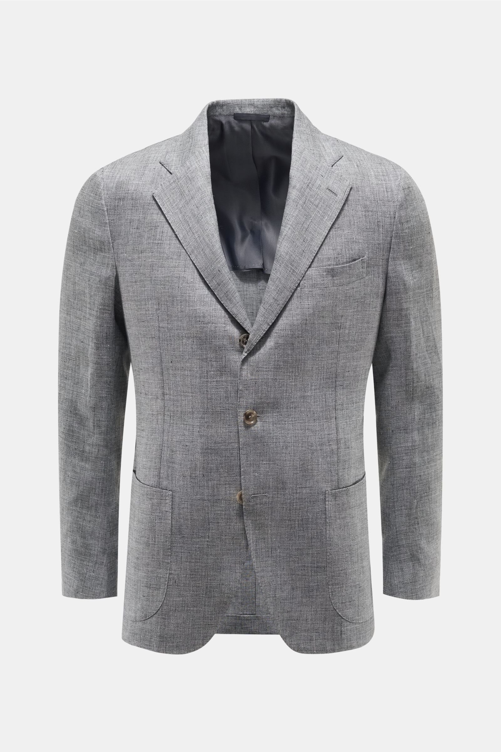 Linen smart-casual jacket 'Posillipo' grey