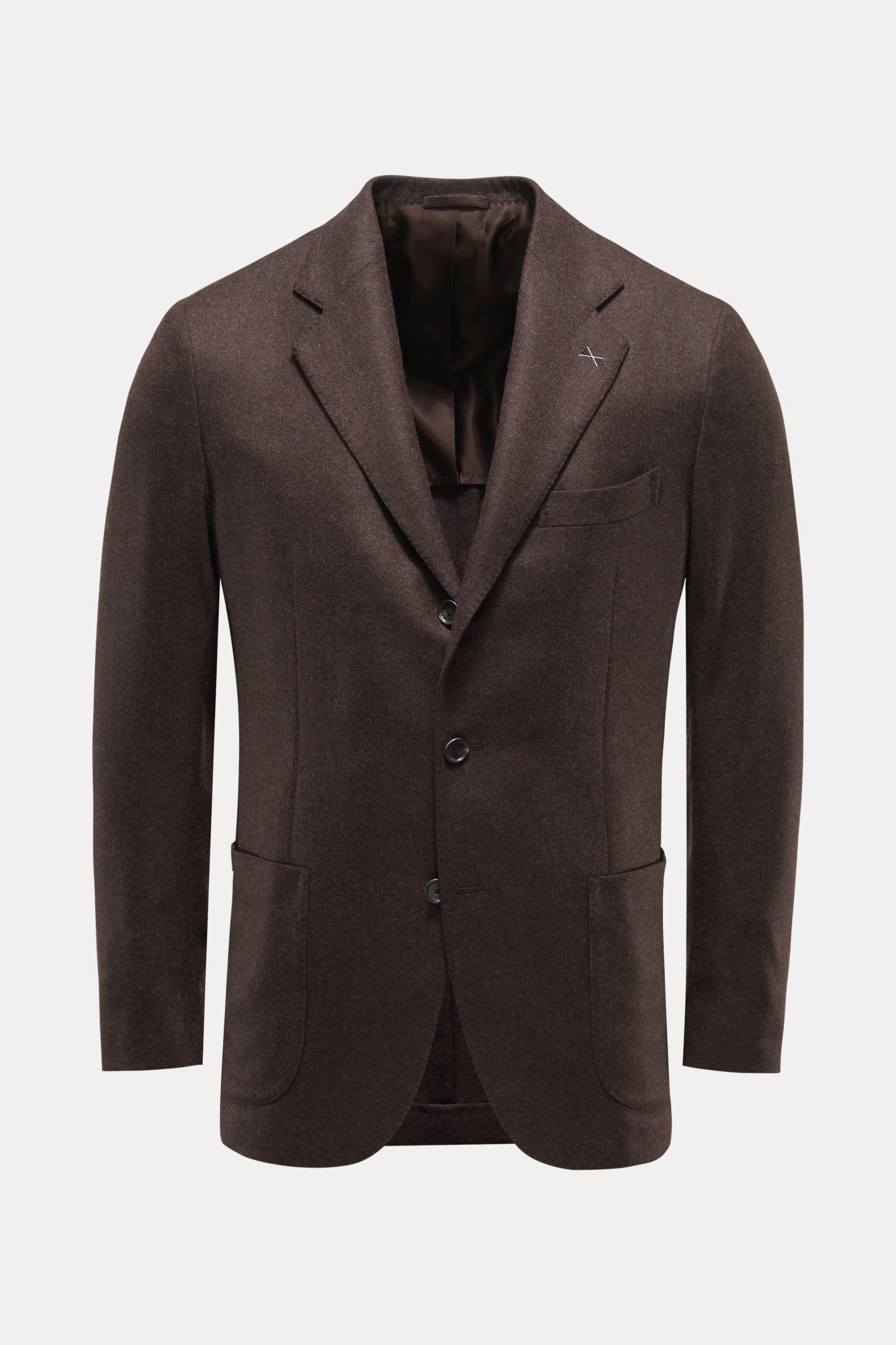 Cashmere smart-casual jacket 'Posillipo' brown