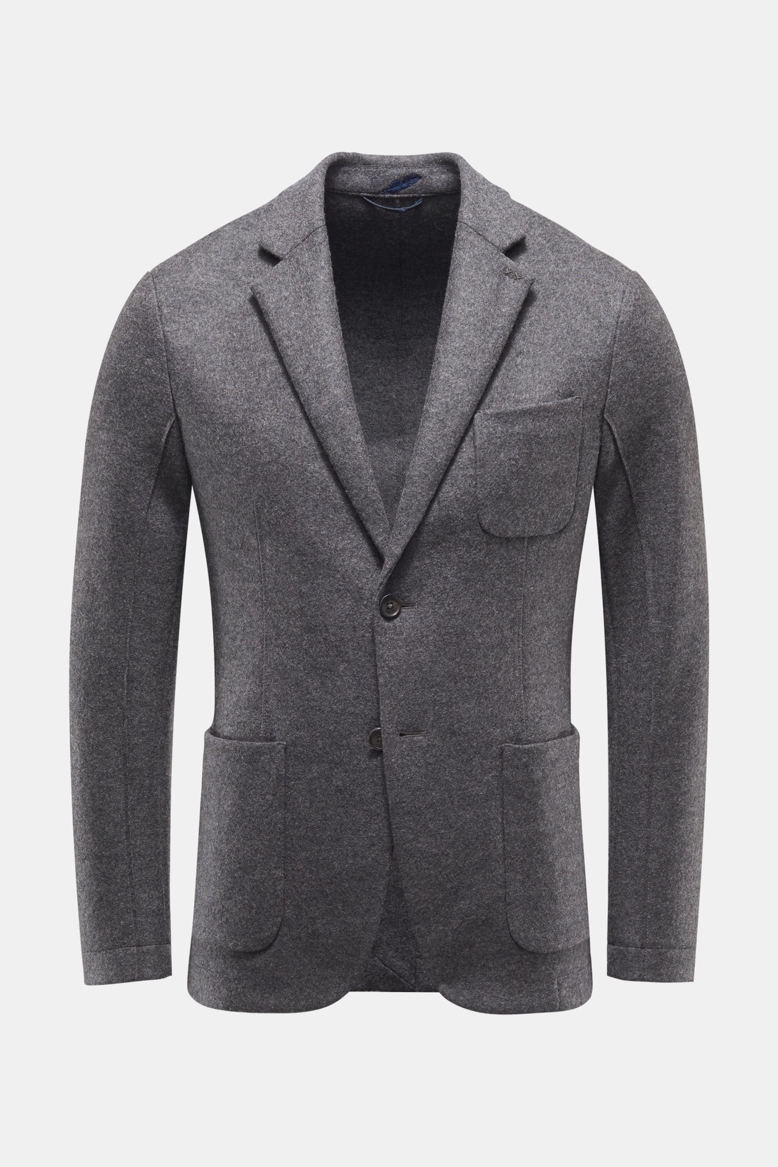 Smart-casual jacket 'Travel Classic Blazer' anthracite