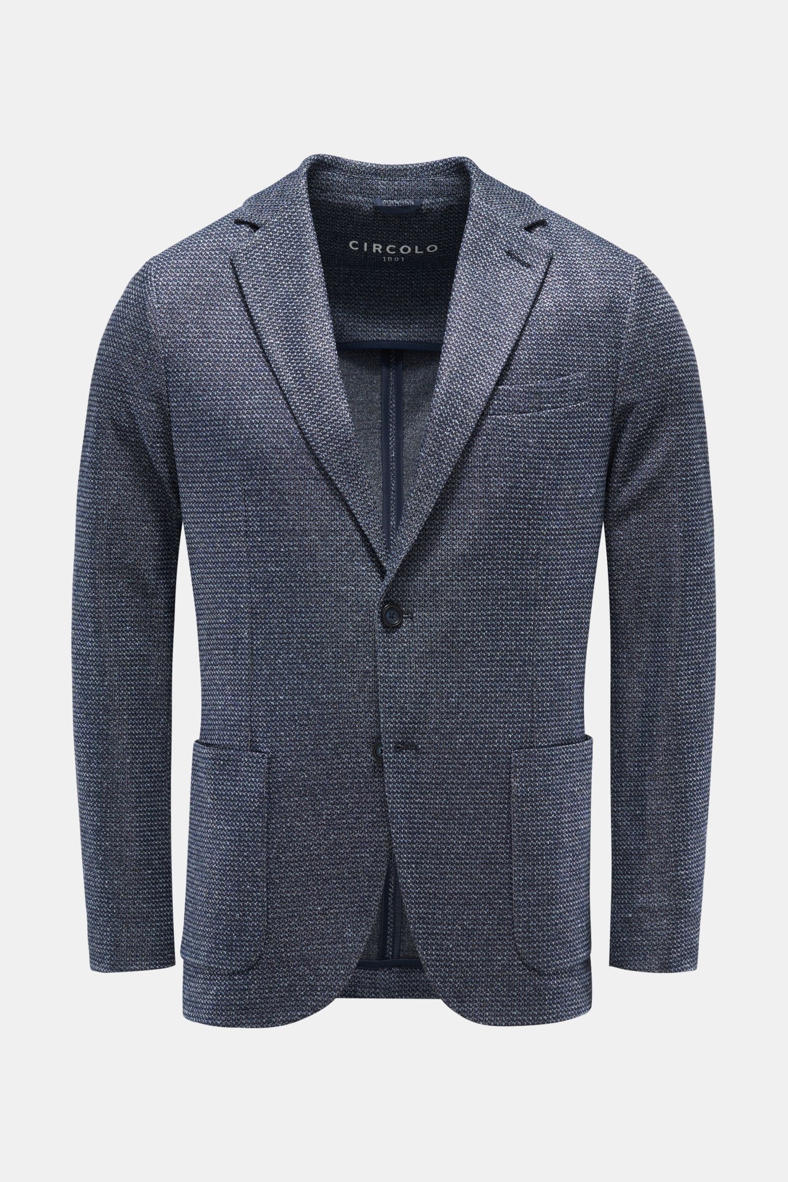 Smart-casual jacket navy/light blue