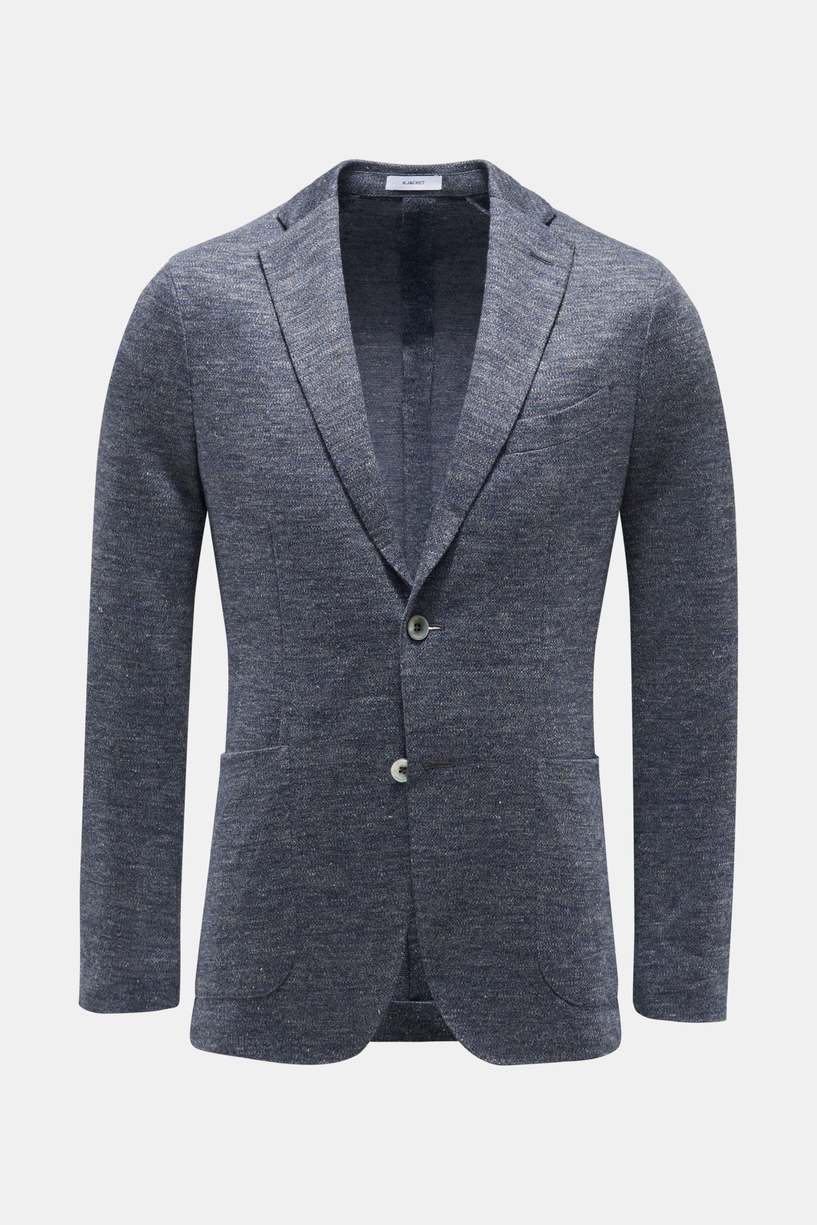 Knit blazer 'K. Jacket grey-blue
