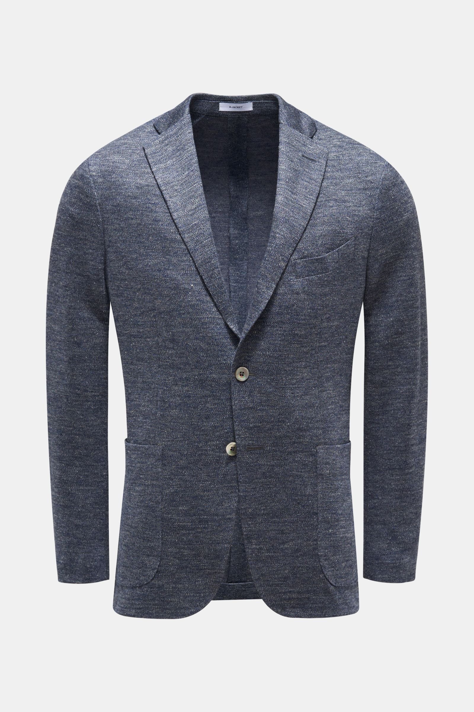 Knit blazer 'K. Jacket grey-blue